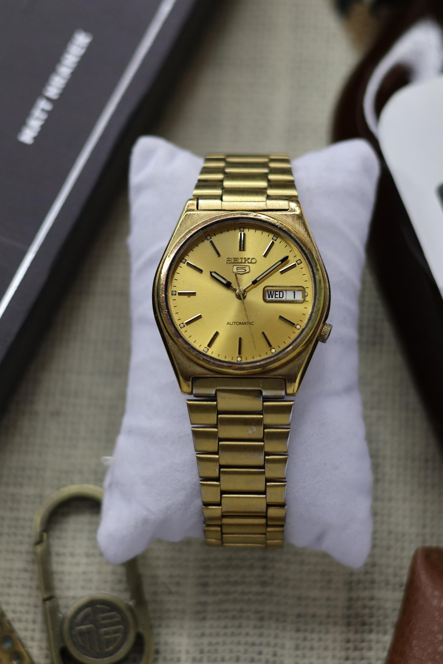 1998 Seiko 5 Gold Dial (Pre Owned)