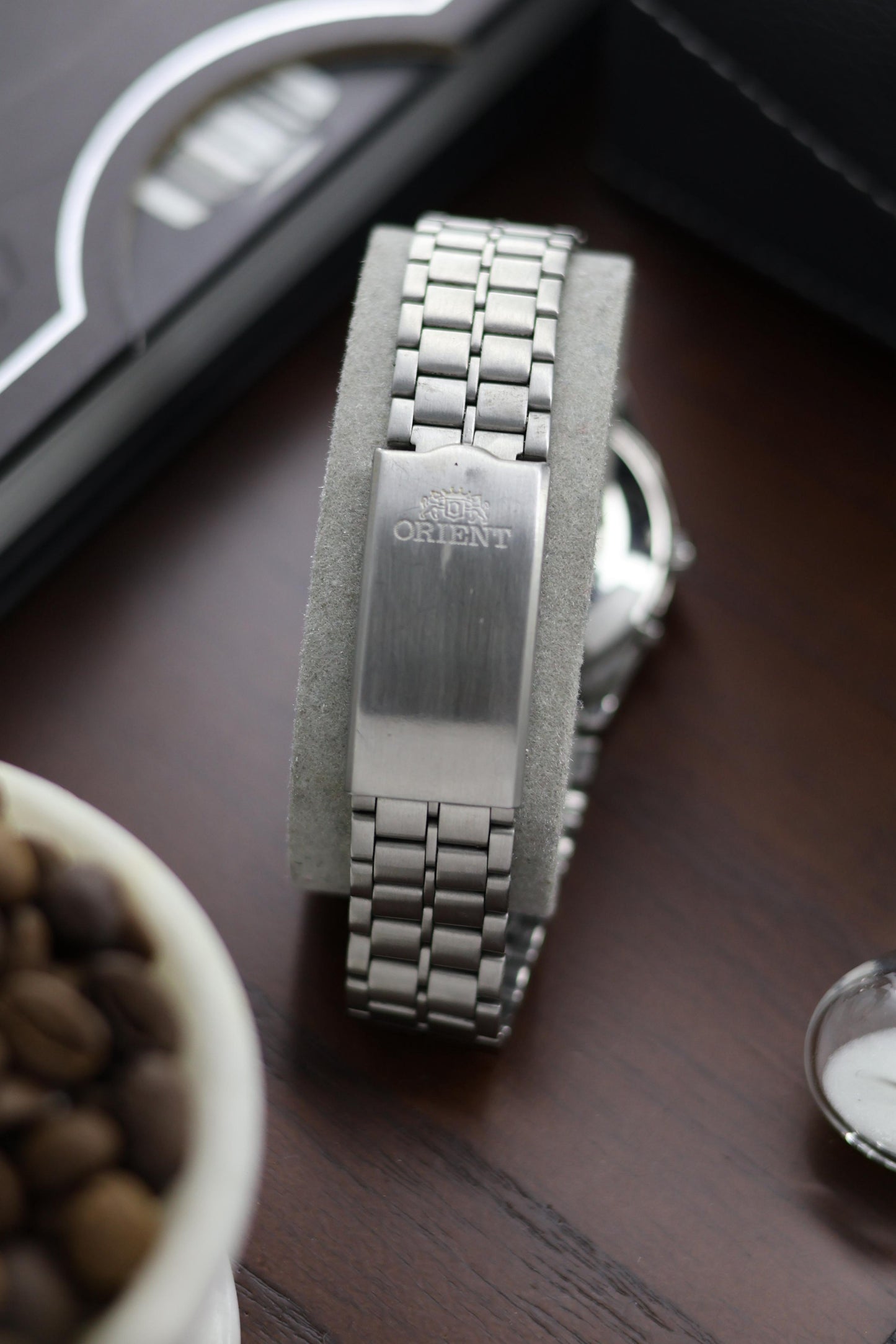 (Super Rare) Orient Tri-Star Crystal Coffee Brown Motif Dial - Automatic Vintage Watch (Pre Owned) - A300