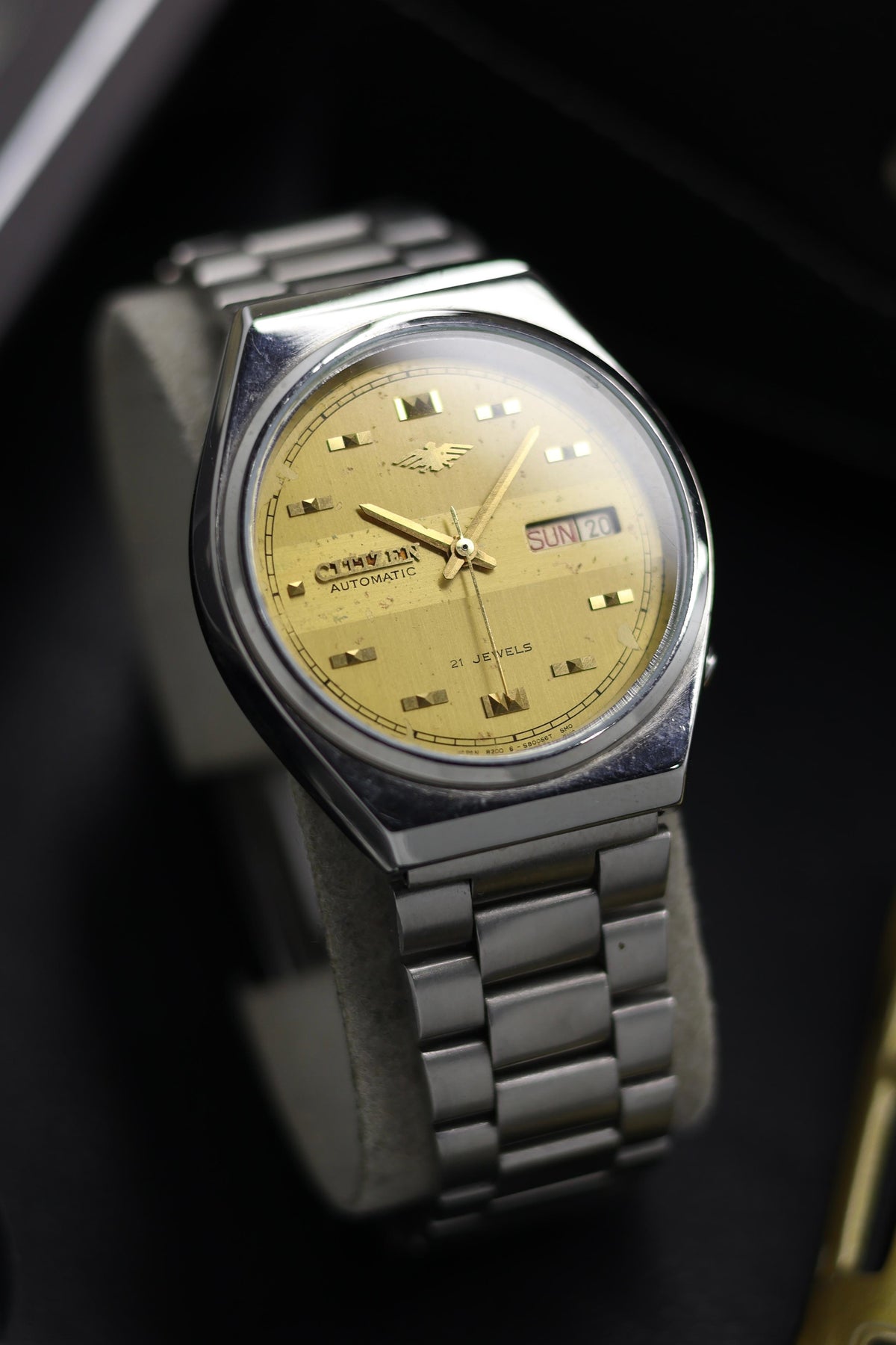 (Super Rare) Citizen Eagle 7 Gold Motif Dial - Automatic Vintage Watch (Pre Owned) - SE626