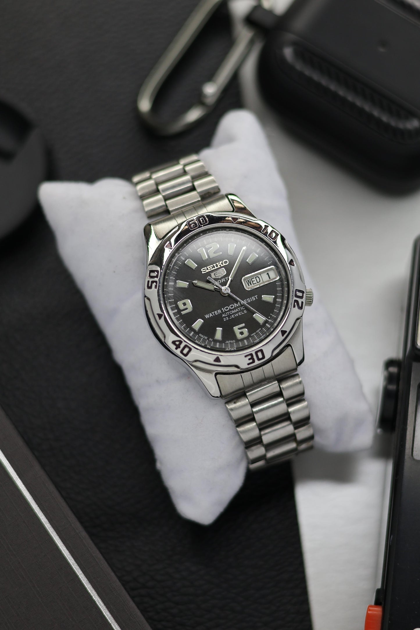 (Super Rare) Seiko 5 Sports Dive Black Dial (Pre Owned)