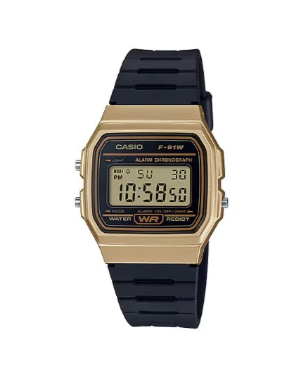 CASIO F-91WM-9A - D142 - Gold