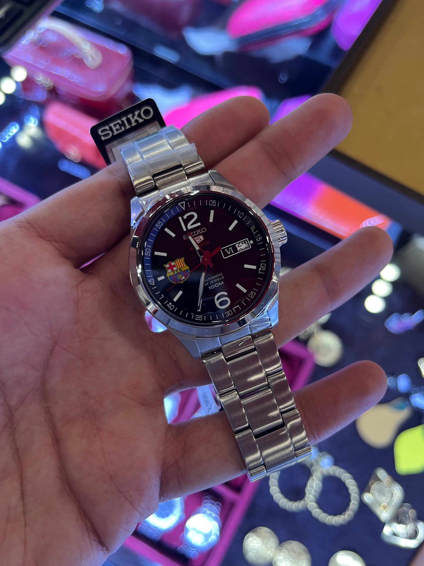 NOS SEIKO FC BARCELONA LIMITED EDITION - JDM AUCTION