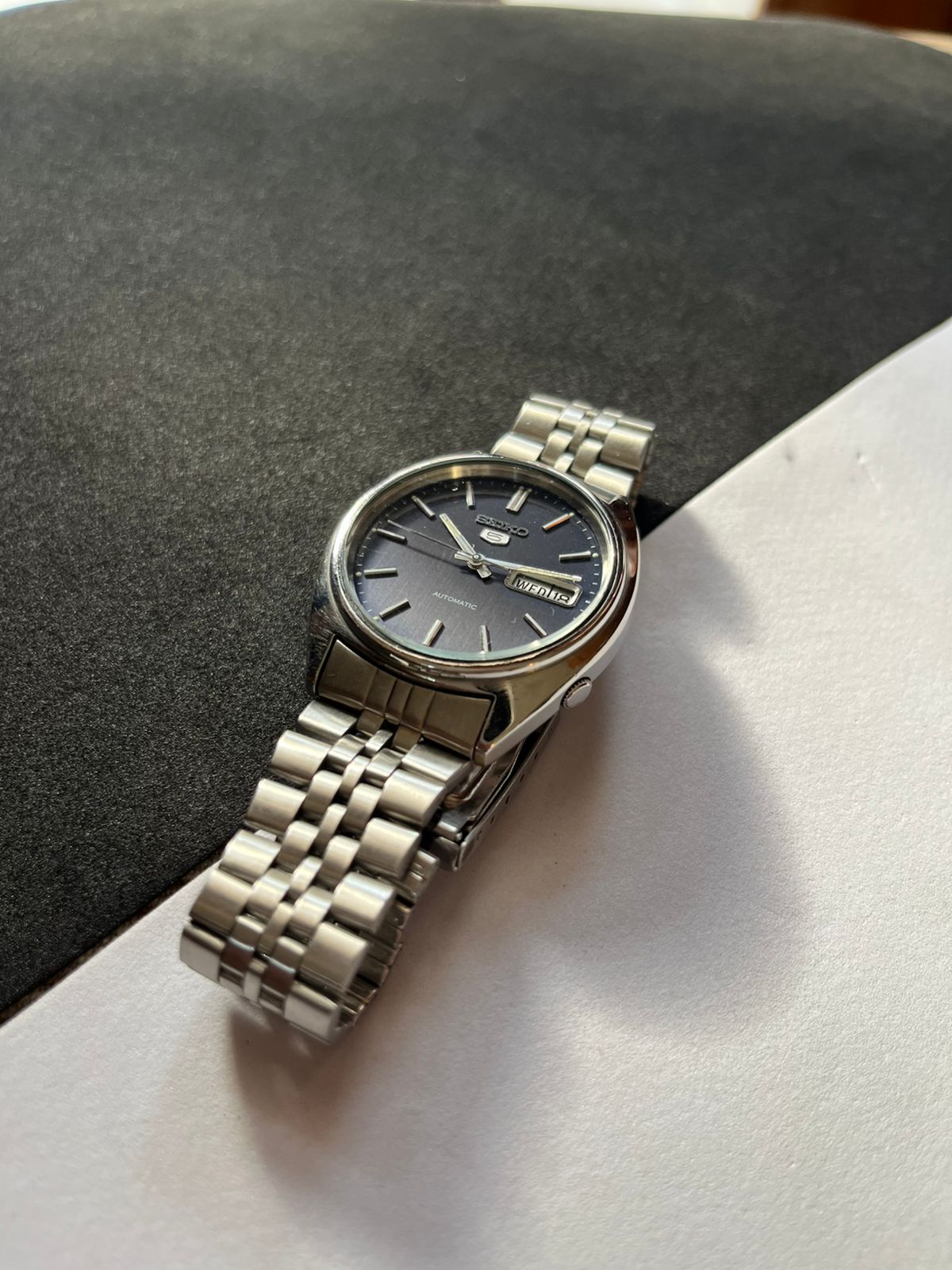 1984 Seiko 5 Navy Blue Dial (Pre Owned)