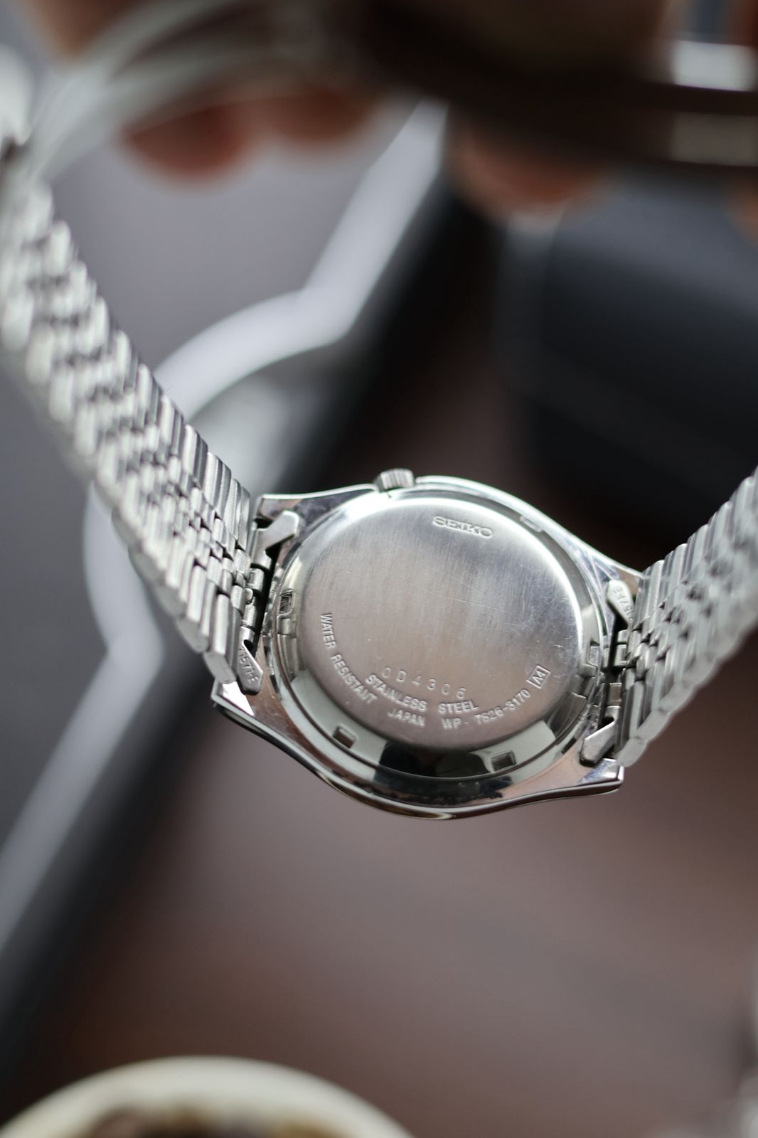 Seiko 5 Silver Sunray Dial - Automatic Vintage Watch (Pre Owned) - SE452
