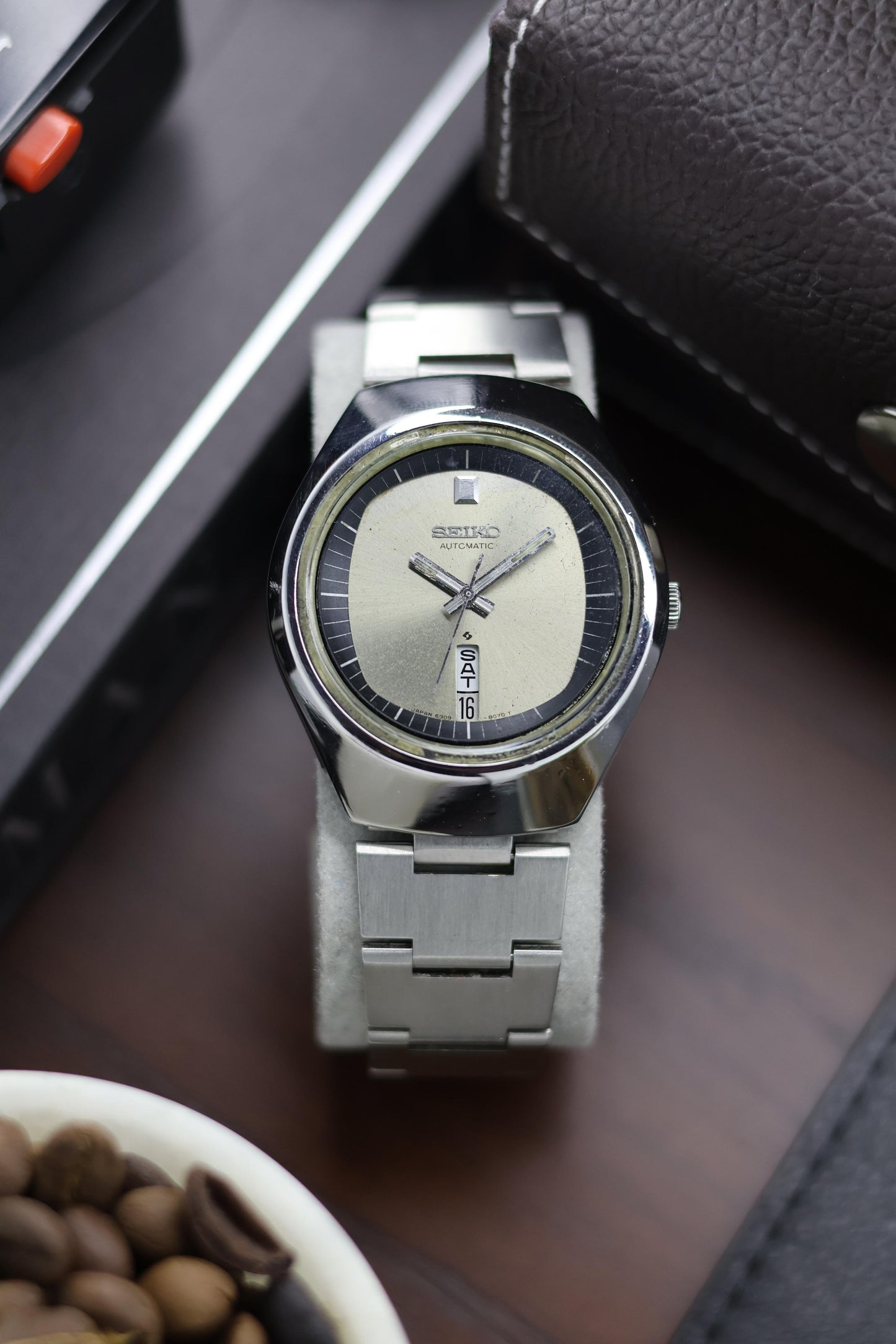 (Super Rare) 1976 Seiko 5 Grey Helmet Dial - Automatic Watch (Pre Owned) - A206