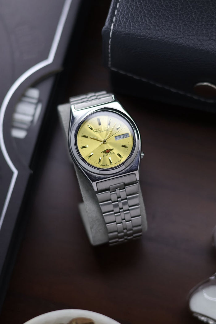 Citizen Eagle 7 Gold Sunray Dial - Automatic Vintage Watch (Pre Owned) - A448