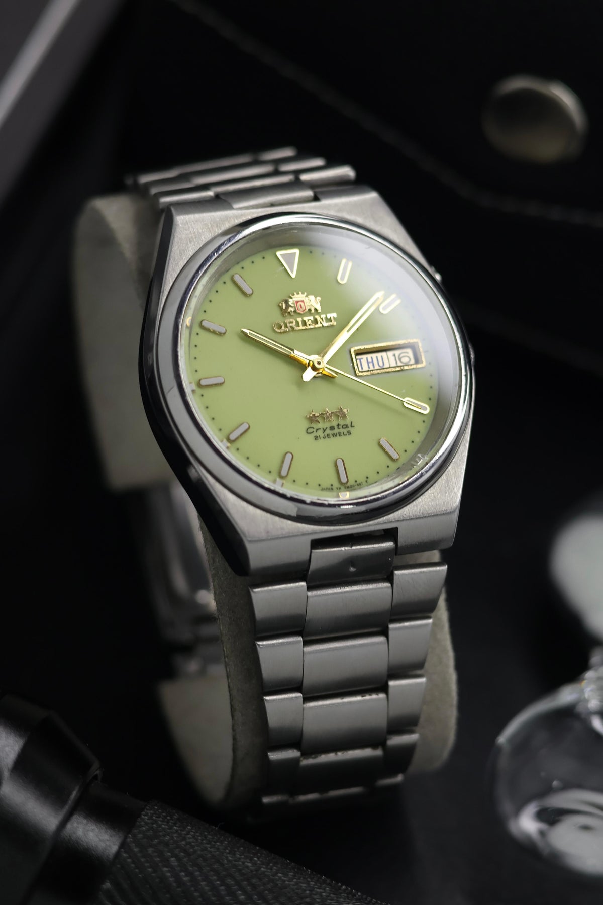 (Super Rare) Orient Tri-Star Crystal Lume Dial - Automatic Vintage Watch (Pre Owned) - SE699