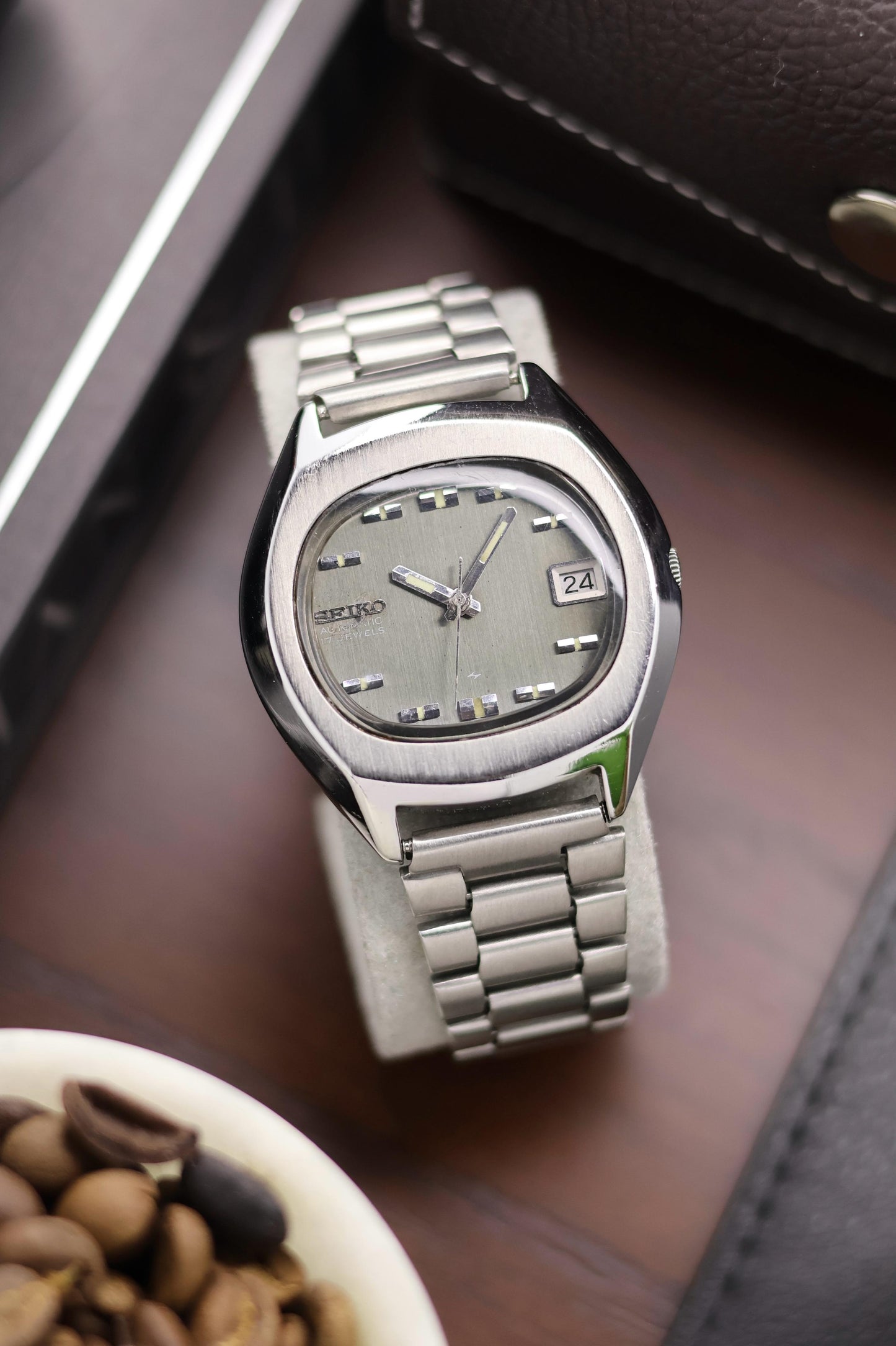 (Super Rare) 1978 Seiko 5 Grey Dial - Automatic Watch (Pre Owned) - A167