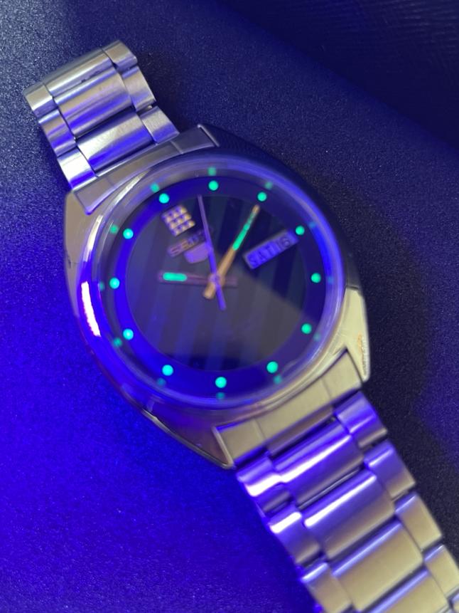 (Super Rare) Seiko 5 Green Patterned Dial (Pre Owned)