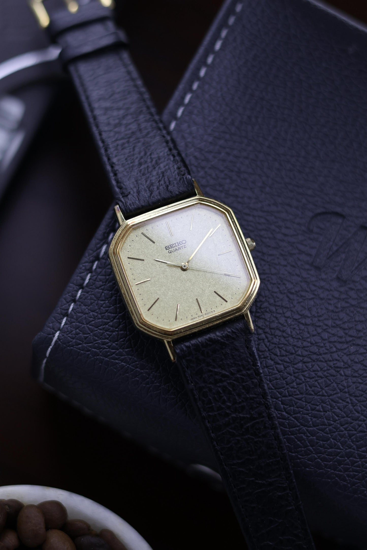 (JDM - Extremely Rare) 1983 Seiko Quartz TV Frosted Snowflake Dial - Vintage Watch (Pre Owned) - A255