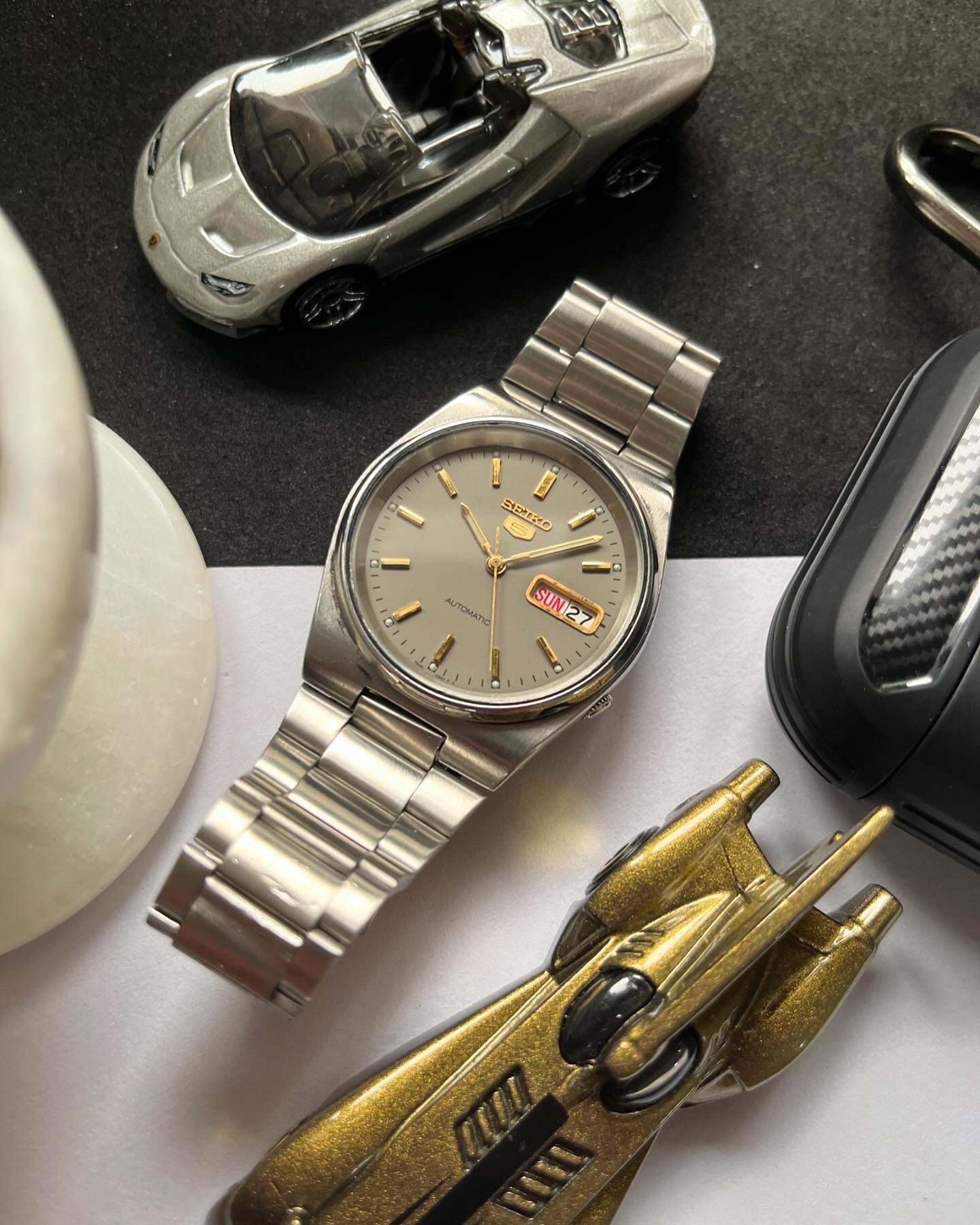 1996 Seiko 5 Grey Dial (Pre Owned) - #W67