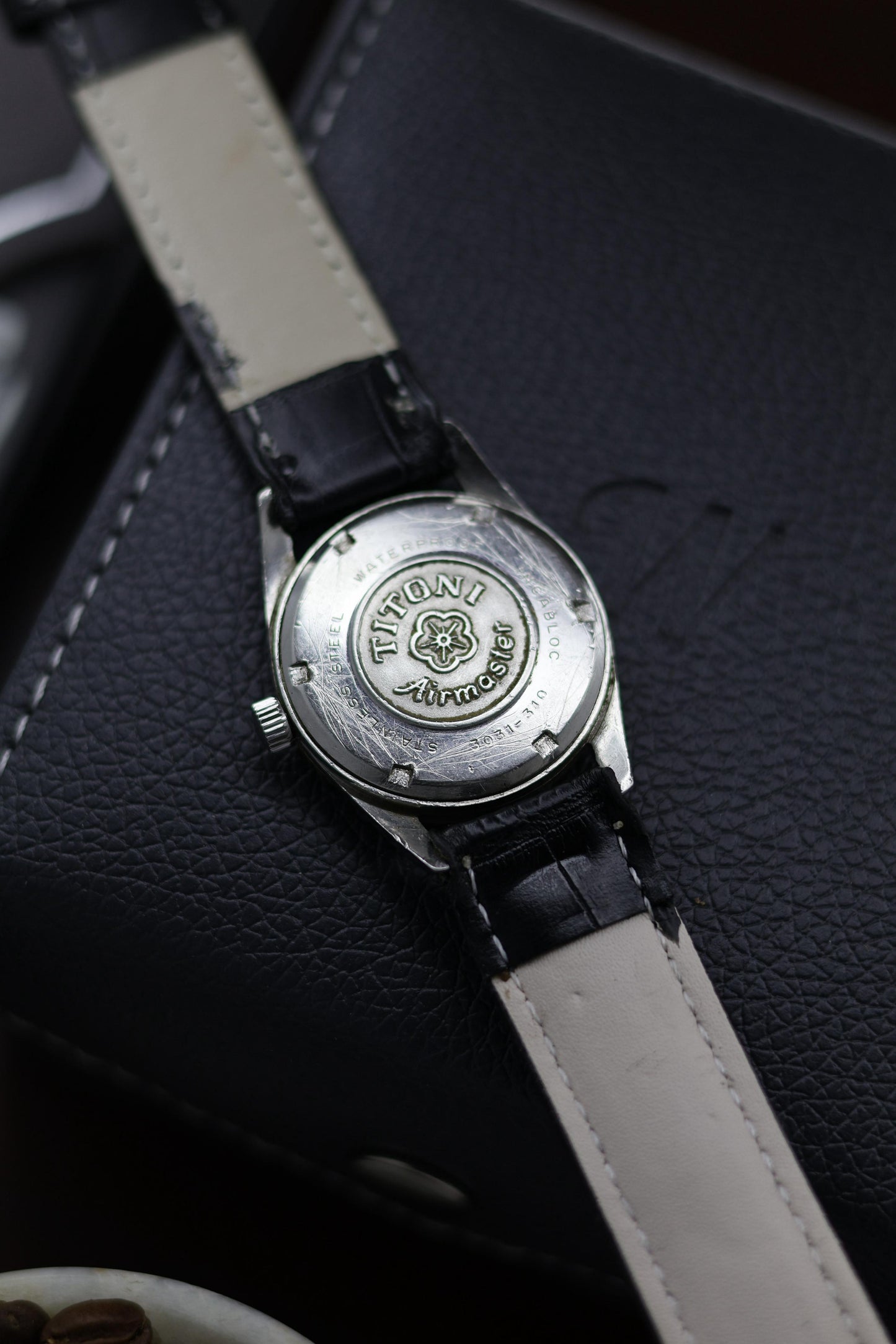 (Super Rare) TITONI AIRMASTER Titoflex Mechanical Handwinding Watch (Pre Owned) - A397