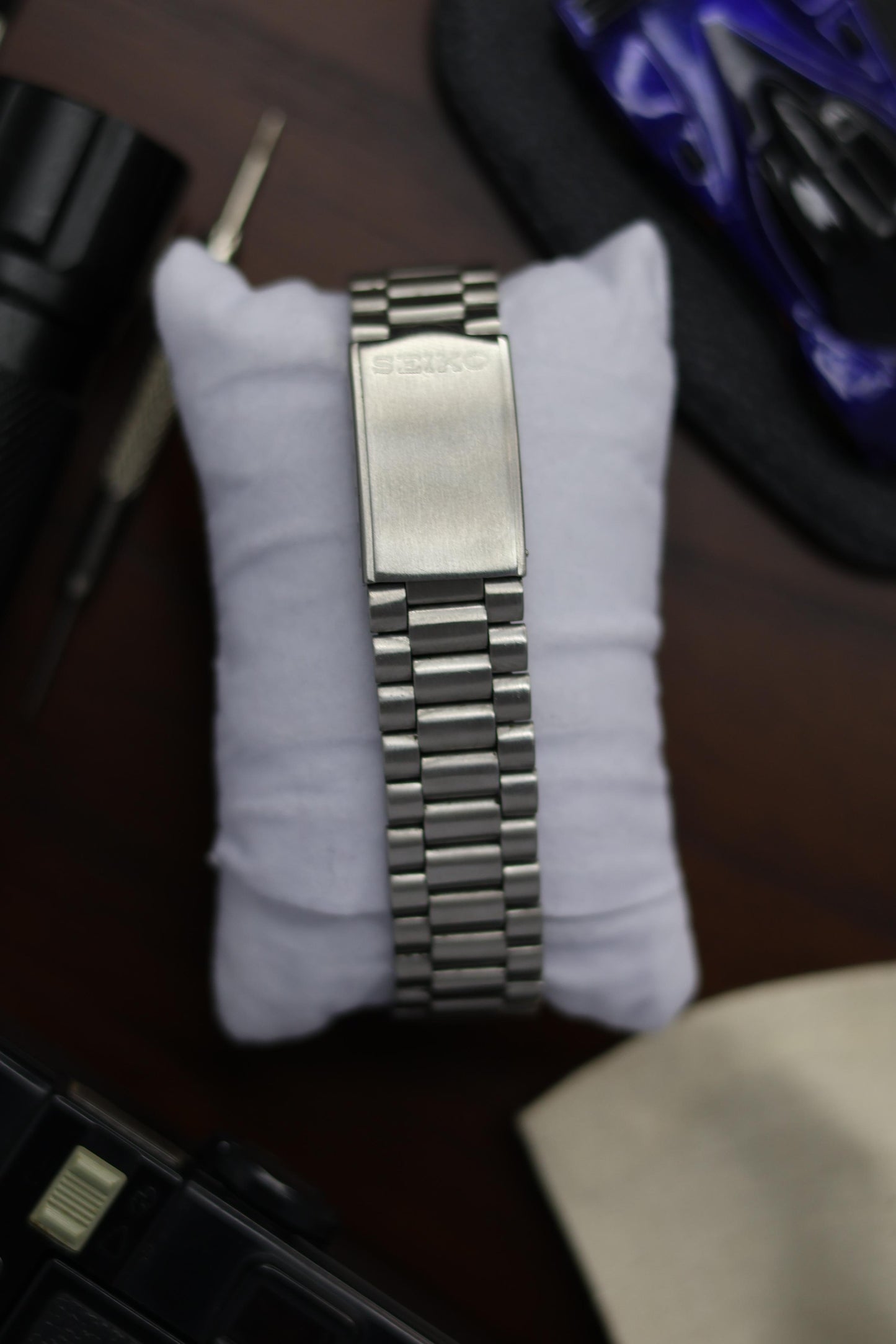 1981 Seiko 5 Blue Sunray Dial (Pre Owned)
