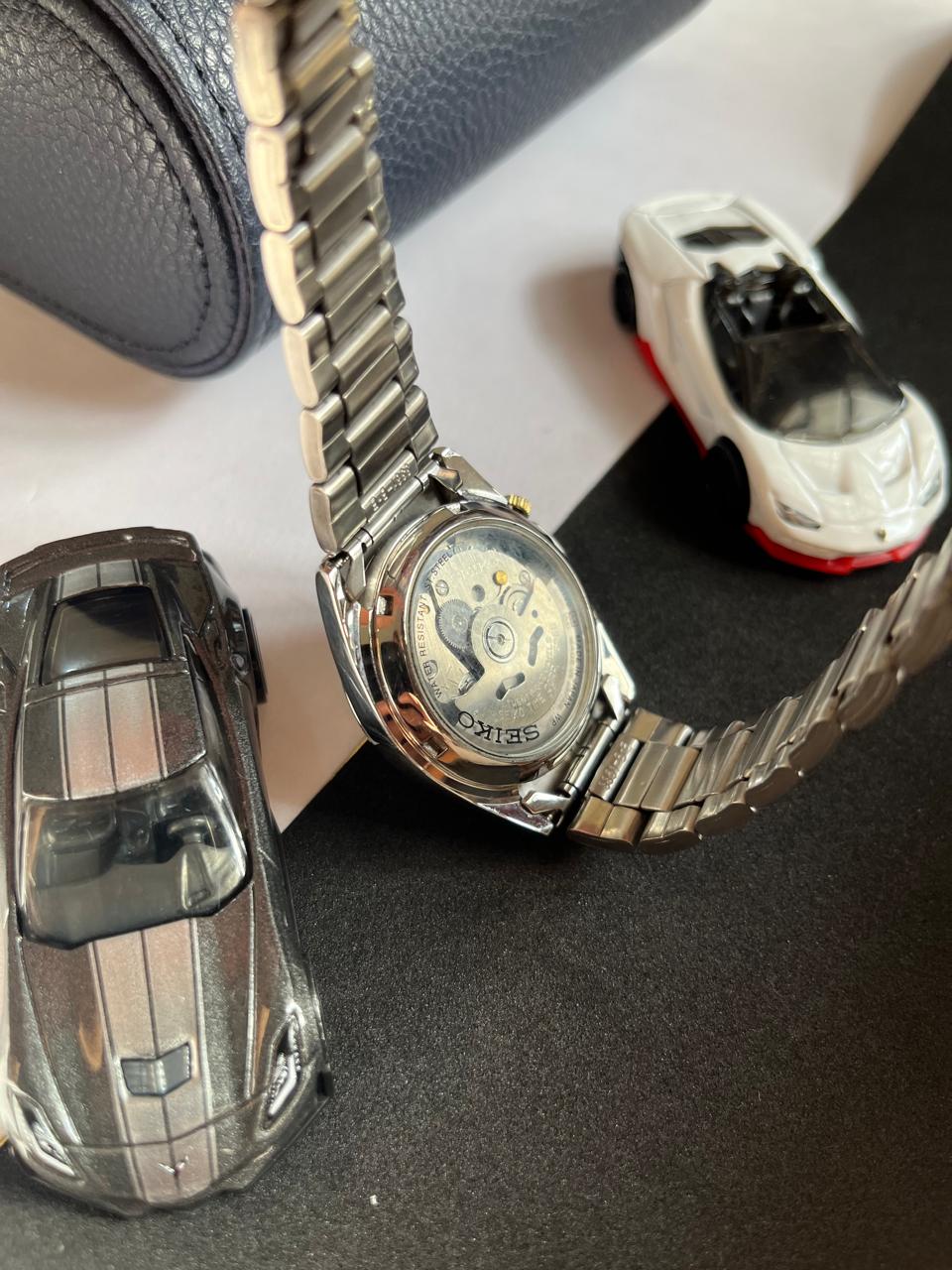 Seiko 5 White ‘Explorer’ (Pre-owned)