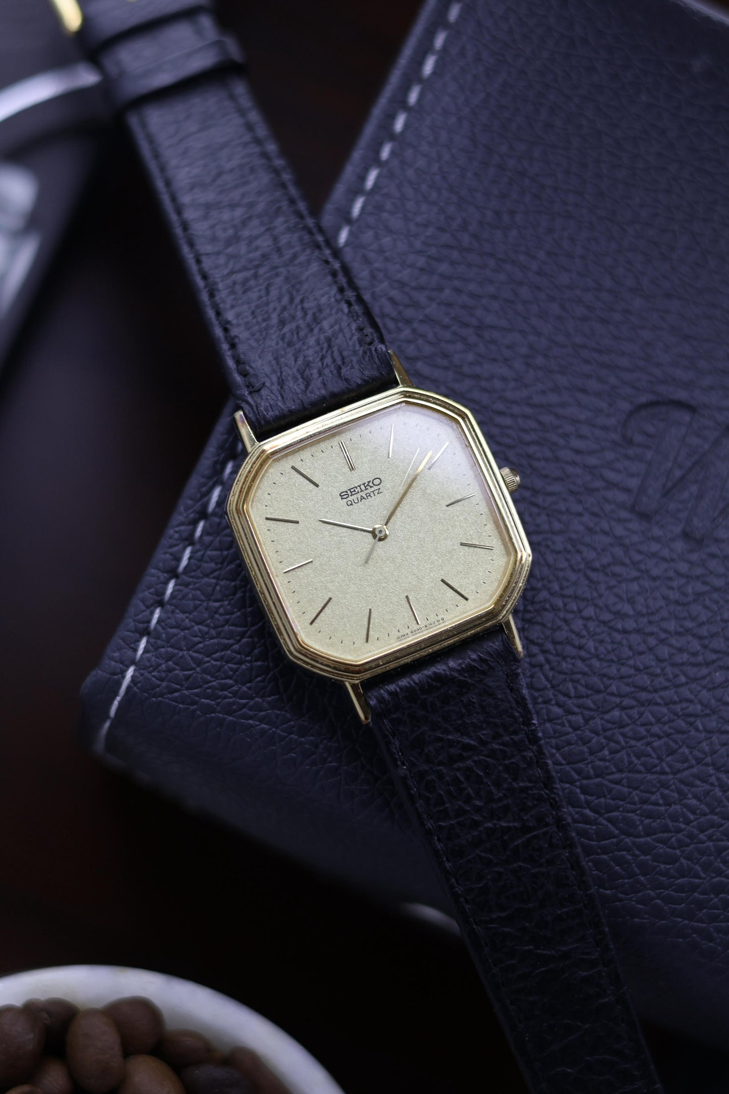 (JDM - Extremely Rare) 1983 Seiko Quartz TV Frosted Snowflake Dial - Vintage Watch (Pre Owned) - A255