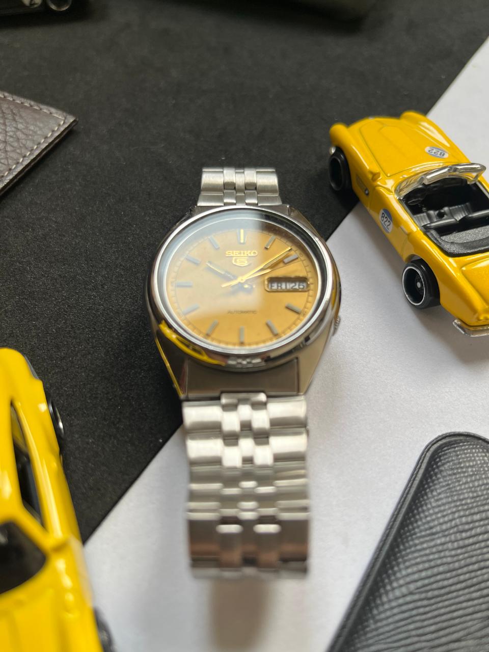Seiko 5 Yellow Dial (Pre Owned)