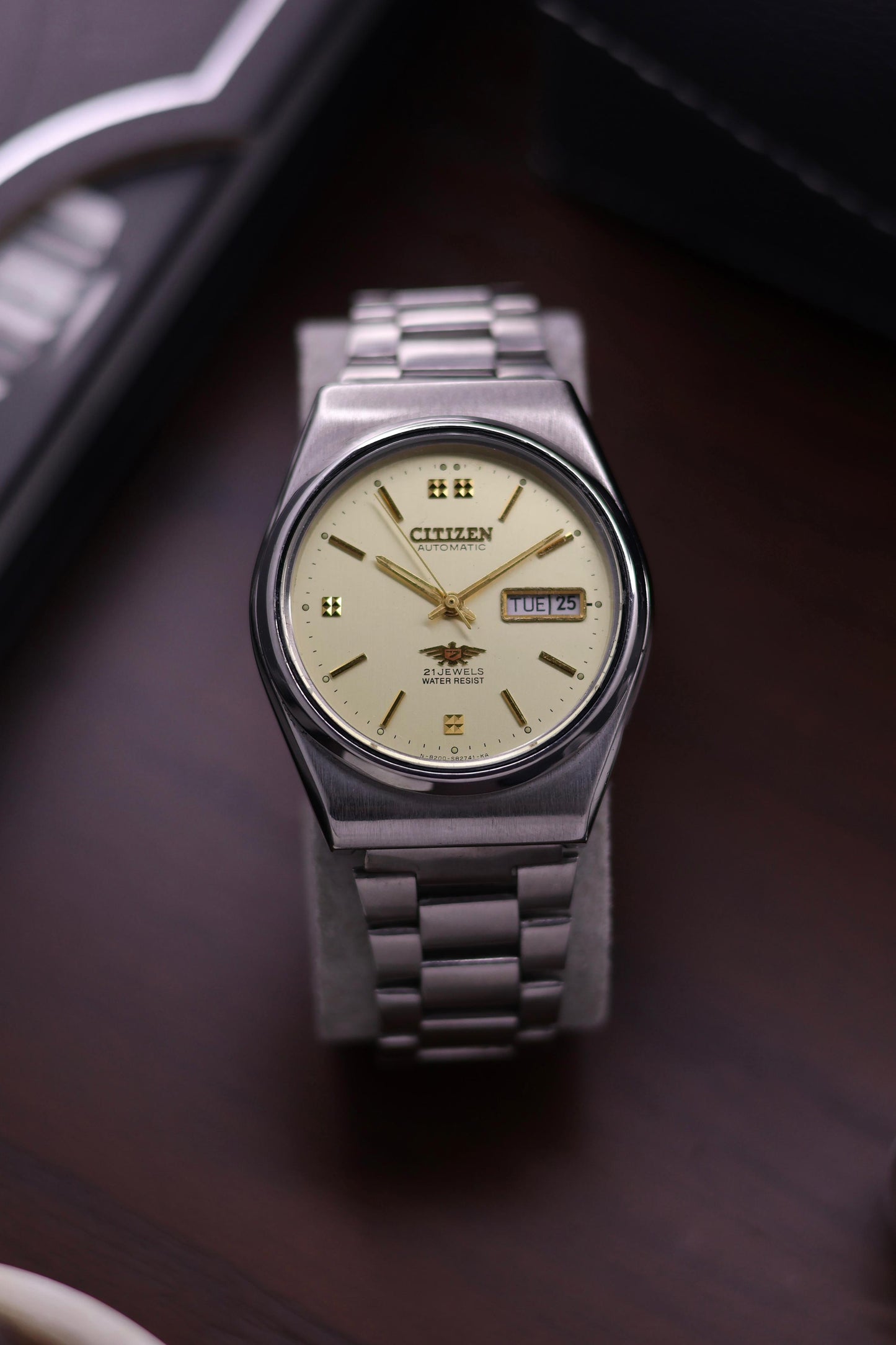 Citizen Eagle 7 Champagne Dial - Automatic Vintage Watch (Pre Owned) - A336