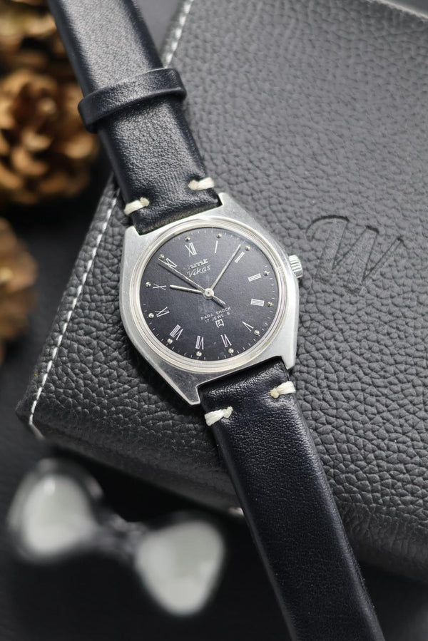 Vintage HMT Vikas Black Dial - in Original Condition - Mechanical Hand Winding Watch (Pre Owned) - A519