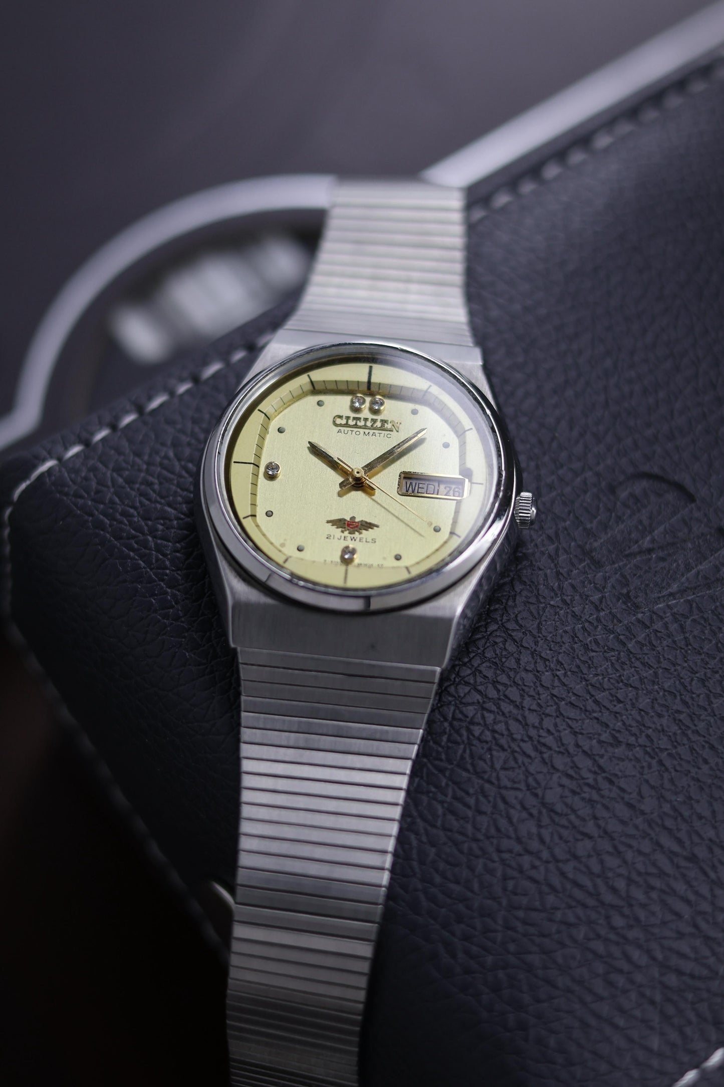 Citizen Eagle 7 Champagne Dial - Automatic Vintage Watch (Pre Owned) - A262