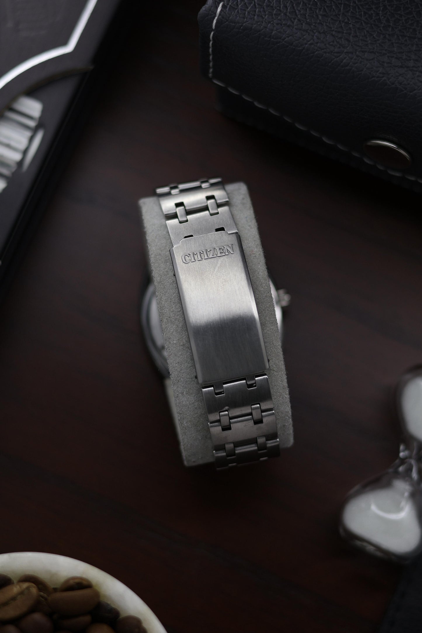(Super Rare) Citizen Manual Wind Grey Linen Dial - Mchanical Vintage Watch (Pre Owned) - A328