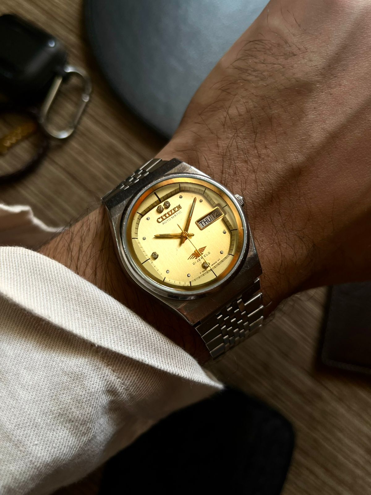 Citizen Eagle 7 Champagne (Pre Owned) - #W243