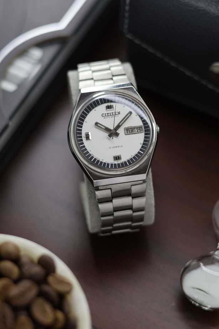(Super Rare) Citizen Automatic 17J White Dial - Automatic Vintage Watch (Pre Owned) - A439