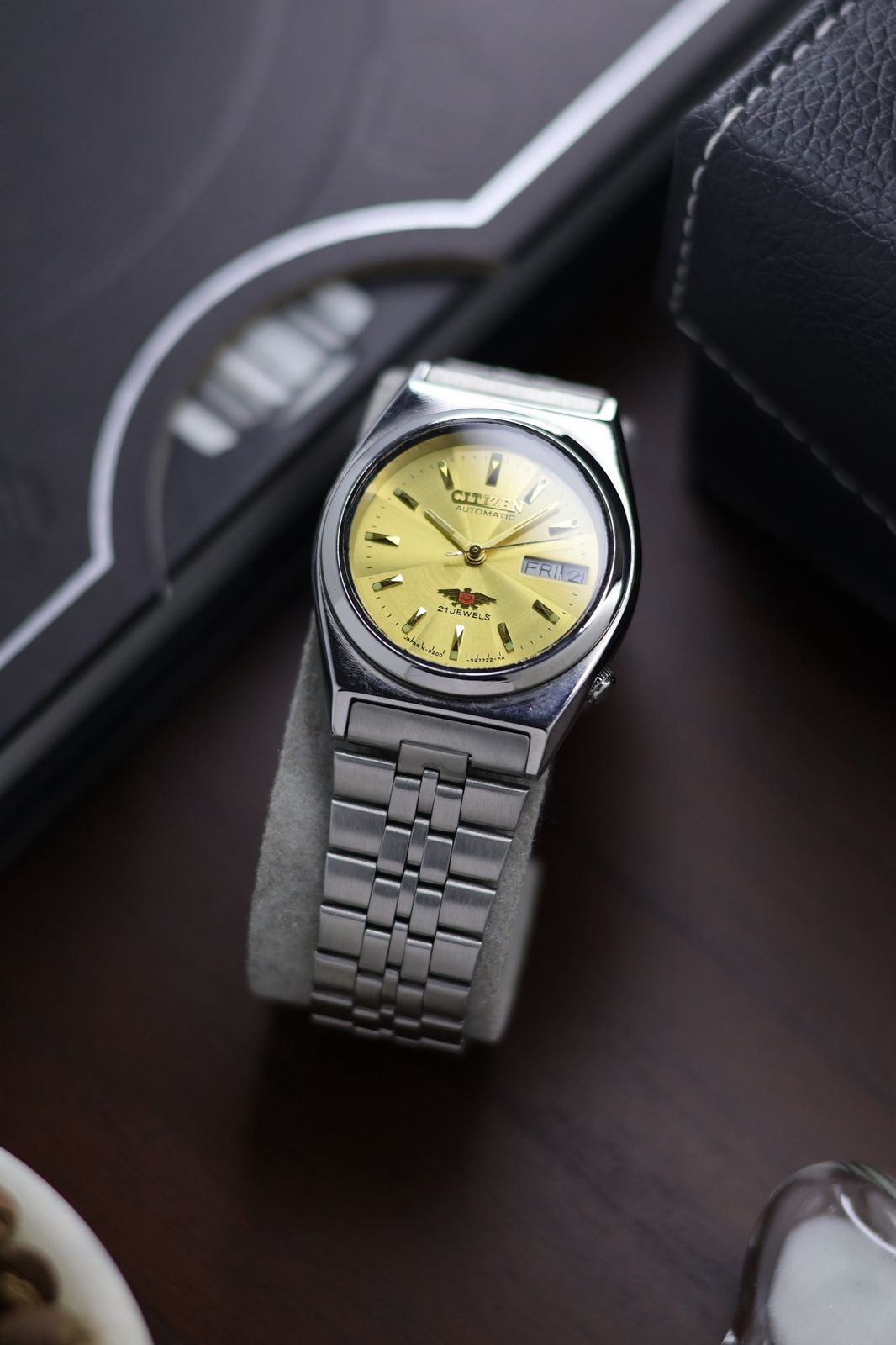Citizen Eagle 7 Gold Sunray Dial - Automatic Vintage Watch (Pre Owned) - SE448