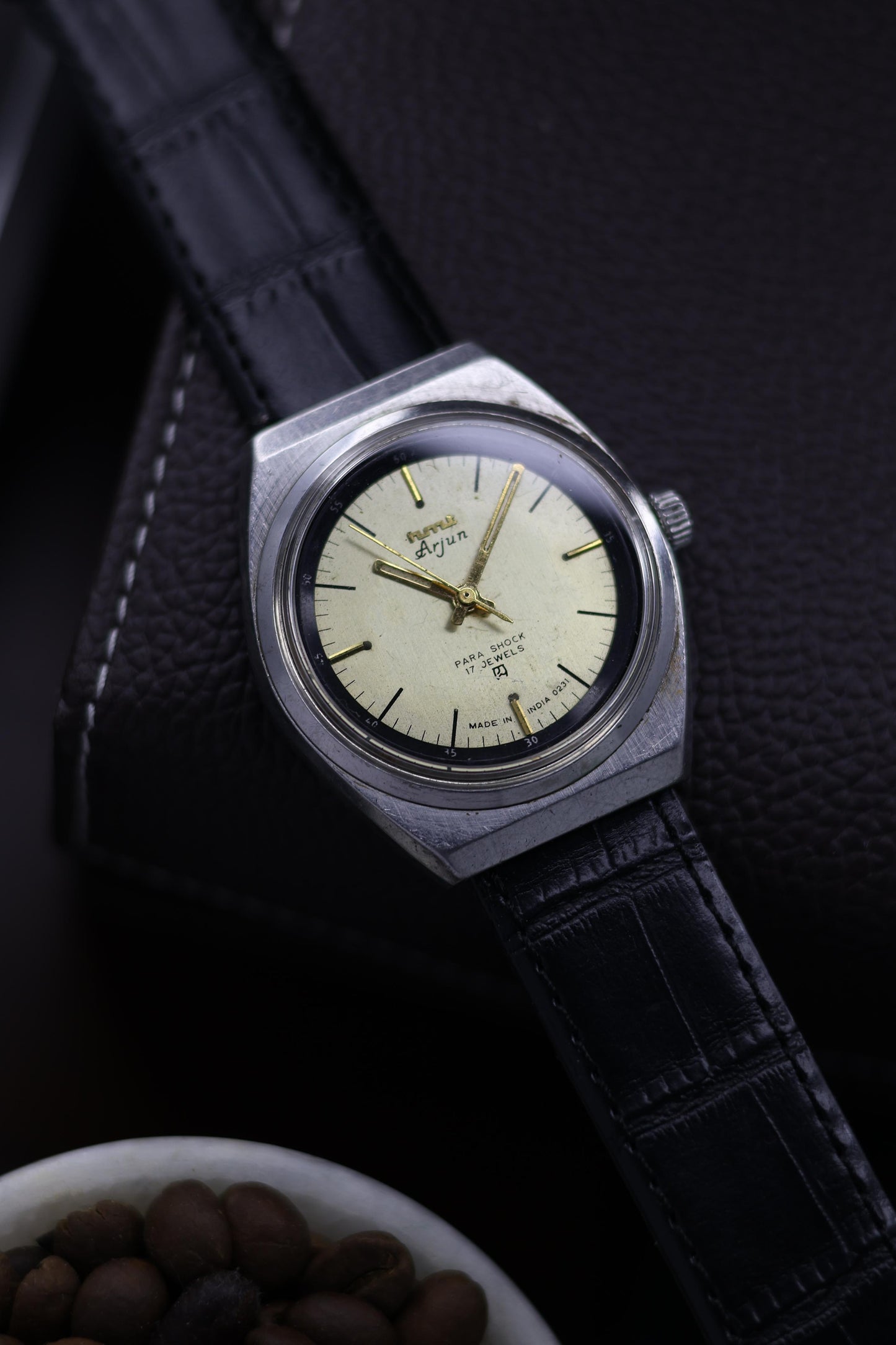 Vintage HMT Arjun - in Original Condition - Mechanical Hand Winding Watch (Pre Owned) - A43