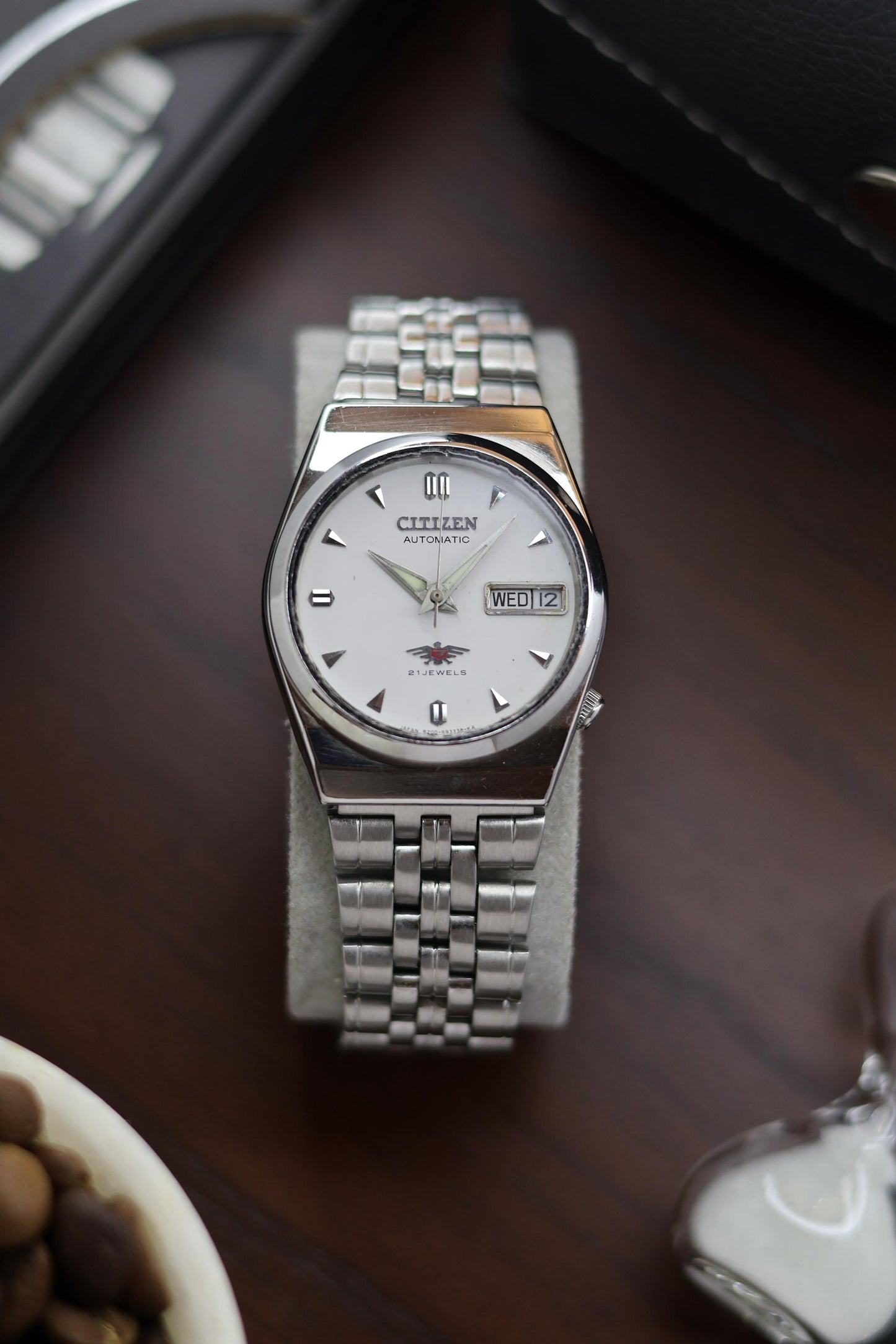 Citizen Eagle 7 White Dial - Automatic Vintage Watch (Pre Owned) - A253