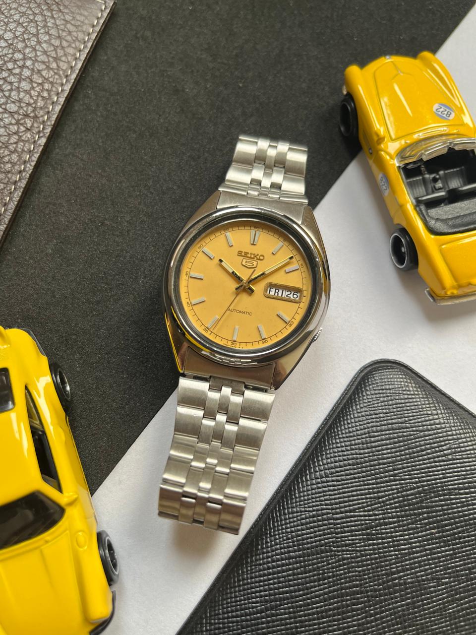 Seiko 5 Yellow Dial (Pre Owned)