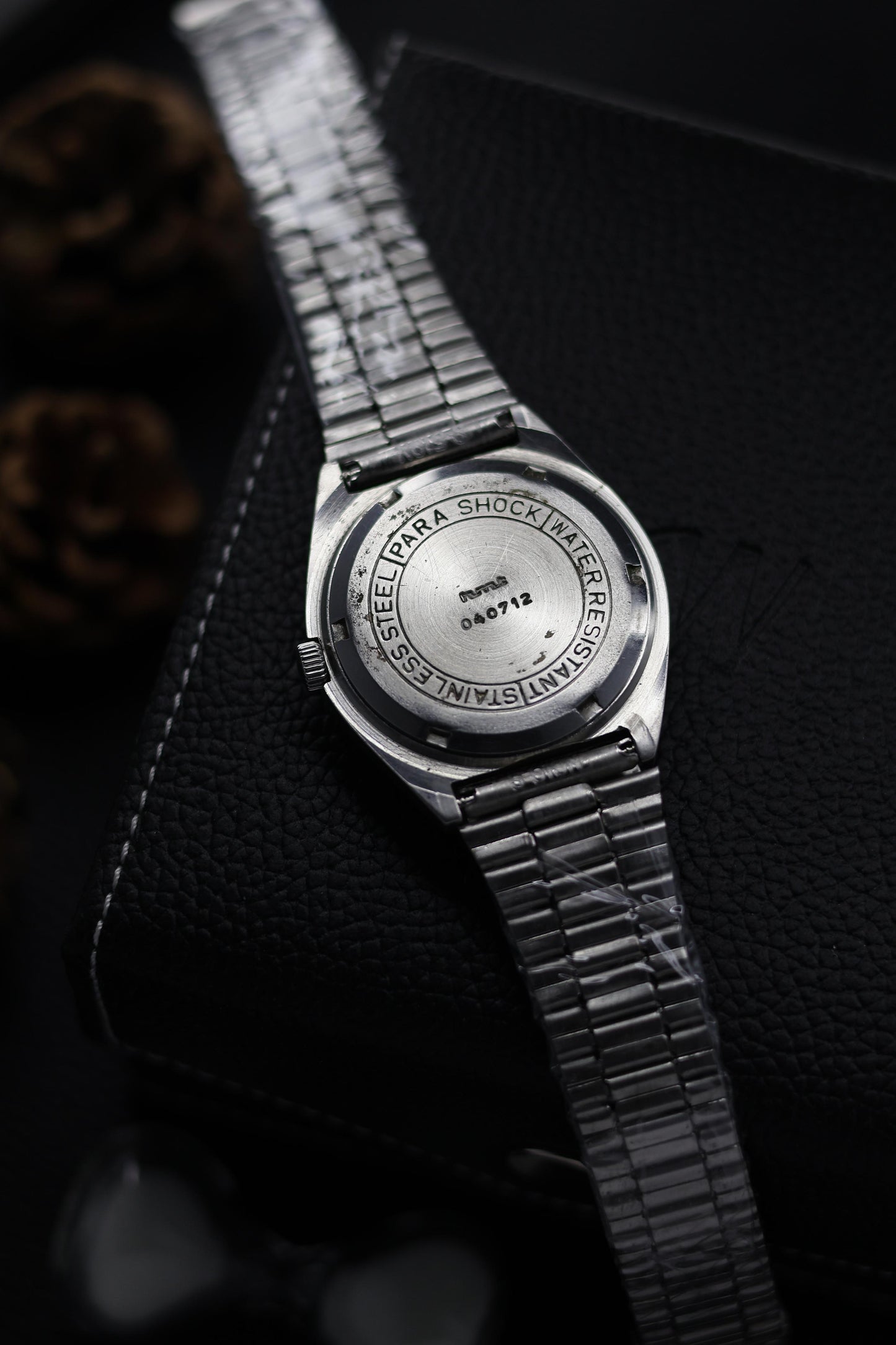 Vintage HMT Rohit Black Dial - in Original Condition - Mechanical Hand Winding Watch (Pre Owned) - A569