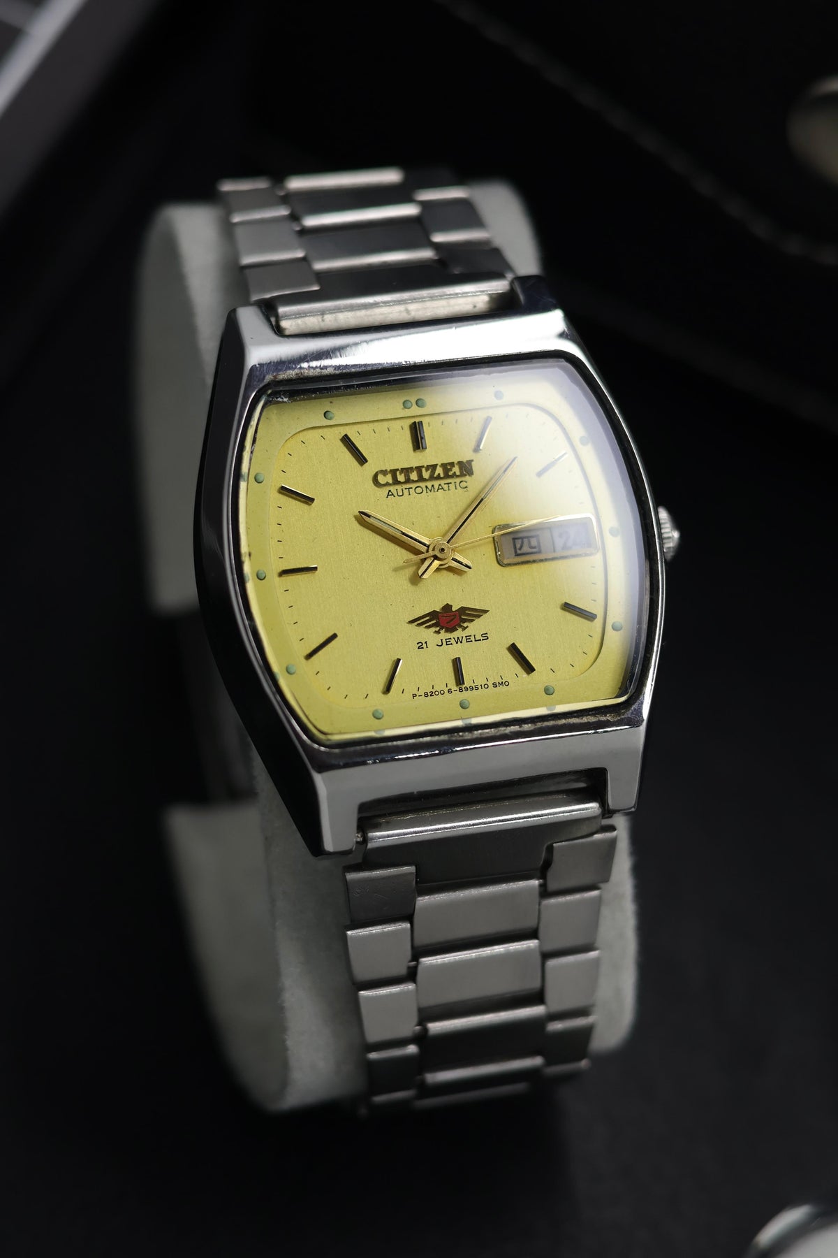 (JDM - Super Rare) Citizen Eagle 7 Champagne TV Dial & Japanese Kanji Datewheel - Automatic Vintage Watch (Pre Owned) - SE727