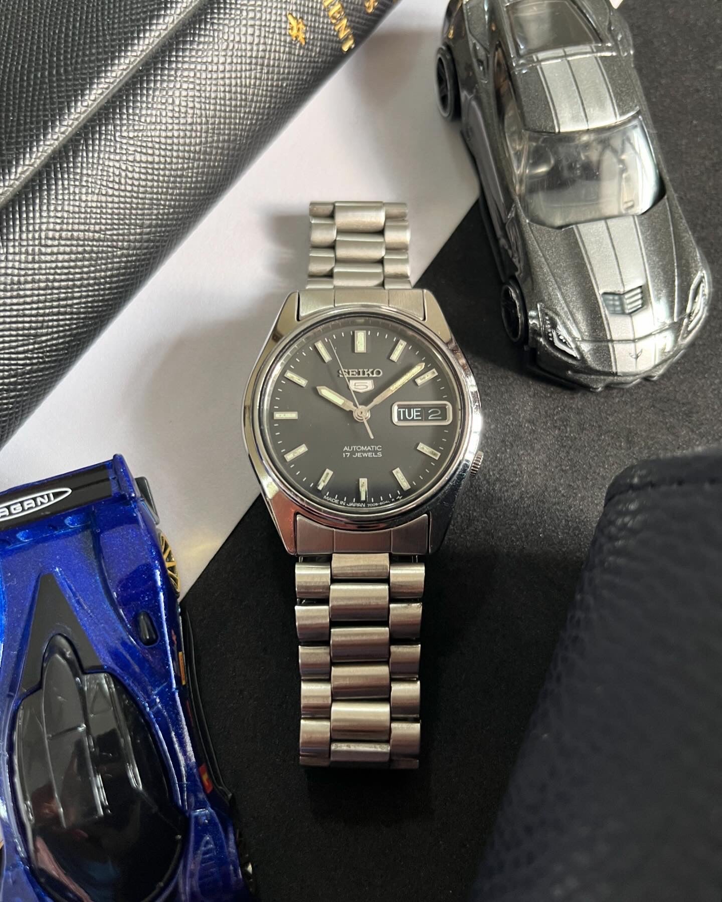 Watchtopia Default Title Seiko Navy - Main Image