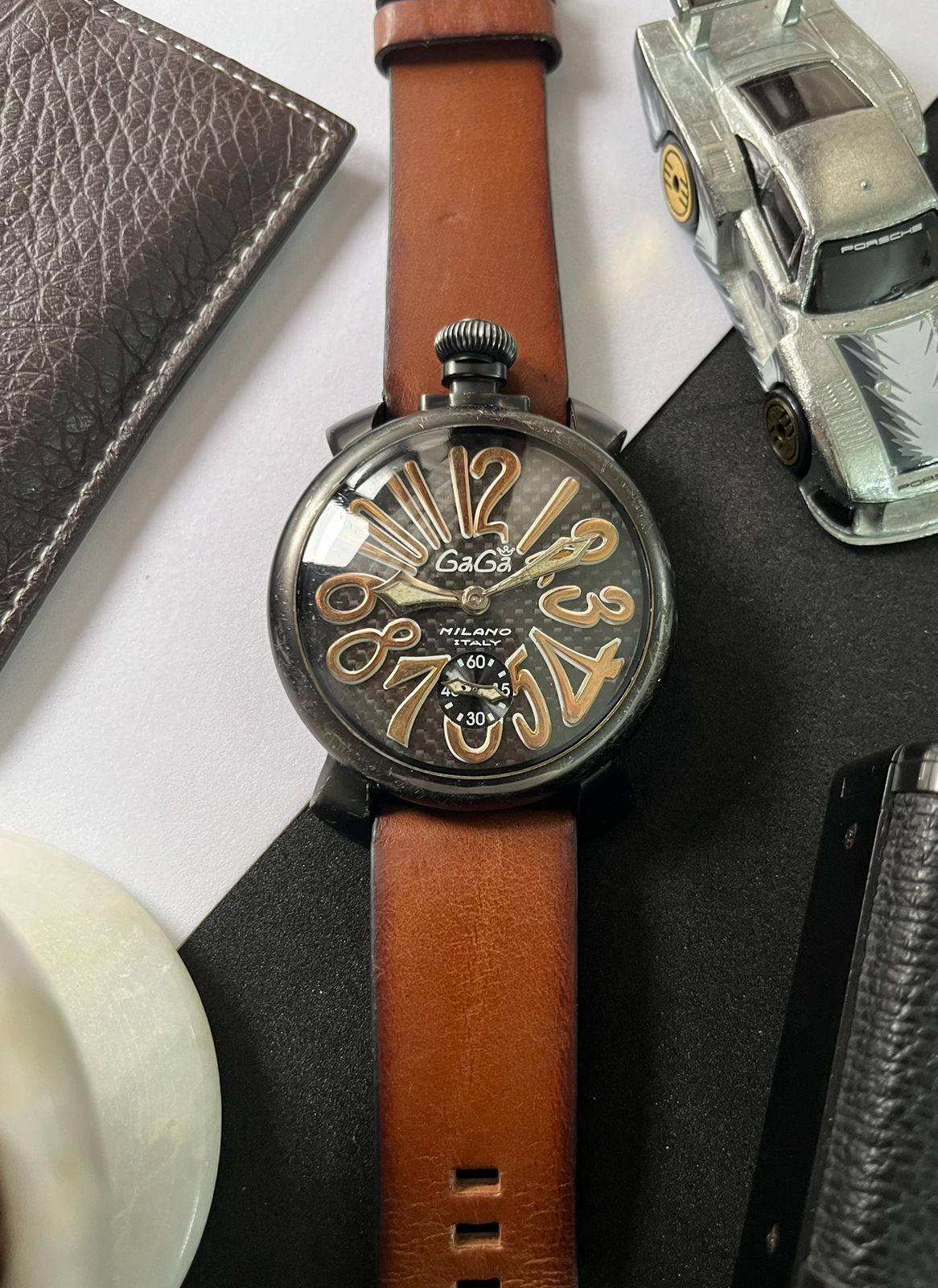 Super Rare) GaGa Milano Manuale 48mm (Pre Owned) – watchtopia.in Super Rare) GaGa Milano Manuale 48mm (Pre Owned) – watchtopia.in