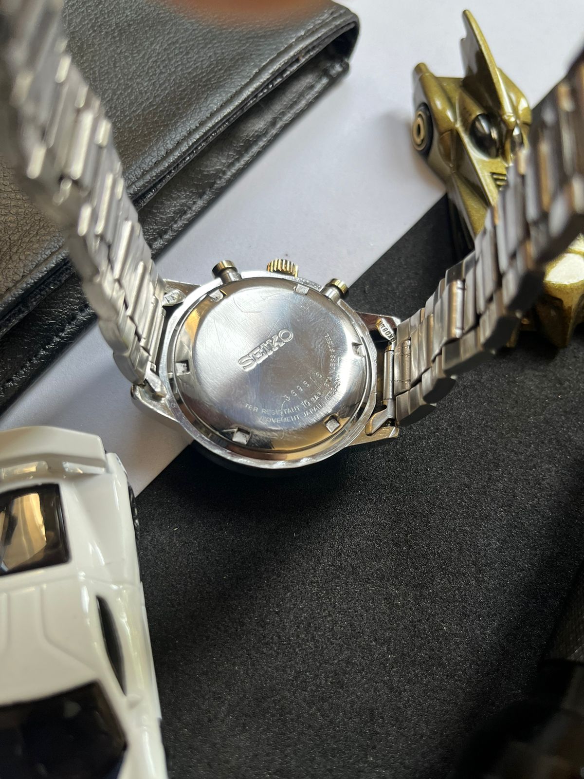 Seiko Chronograph 100m White Dial (Pre Owned)