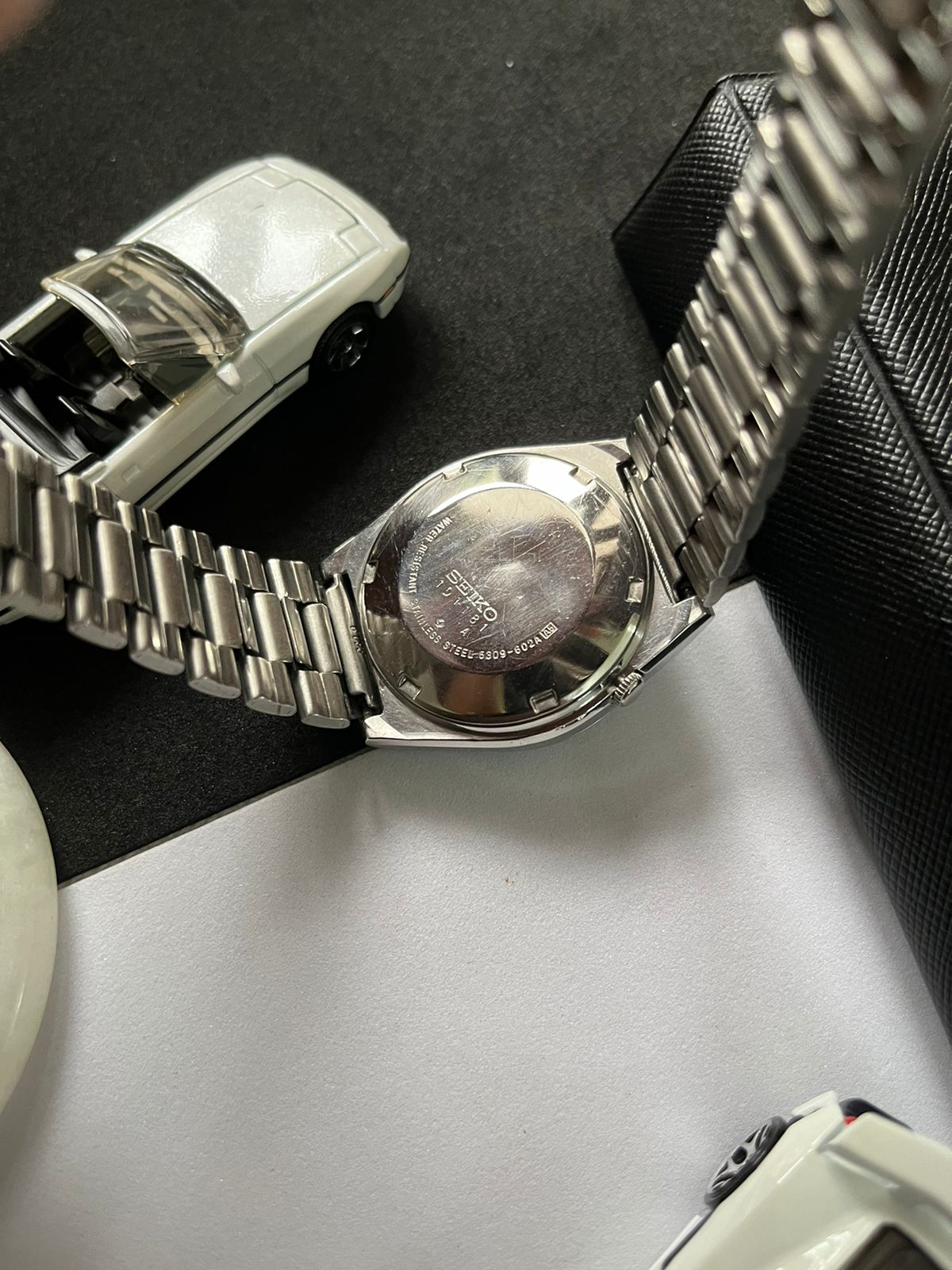 1981 Seiko 5 Railway Time White Dial (Pre Owned)