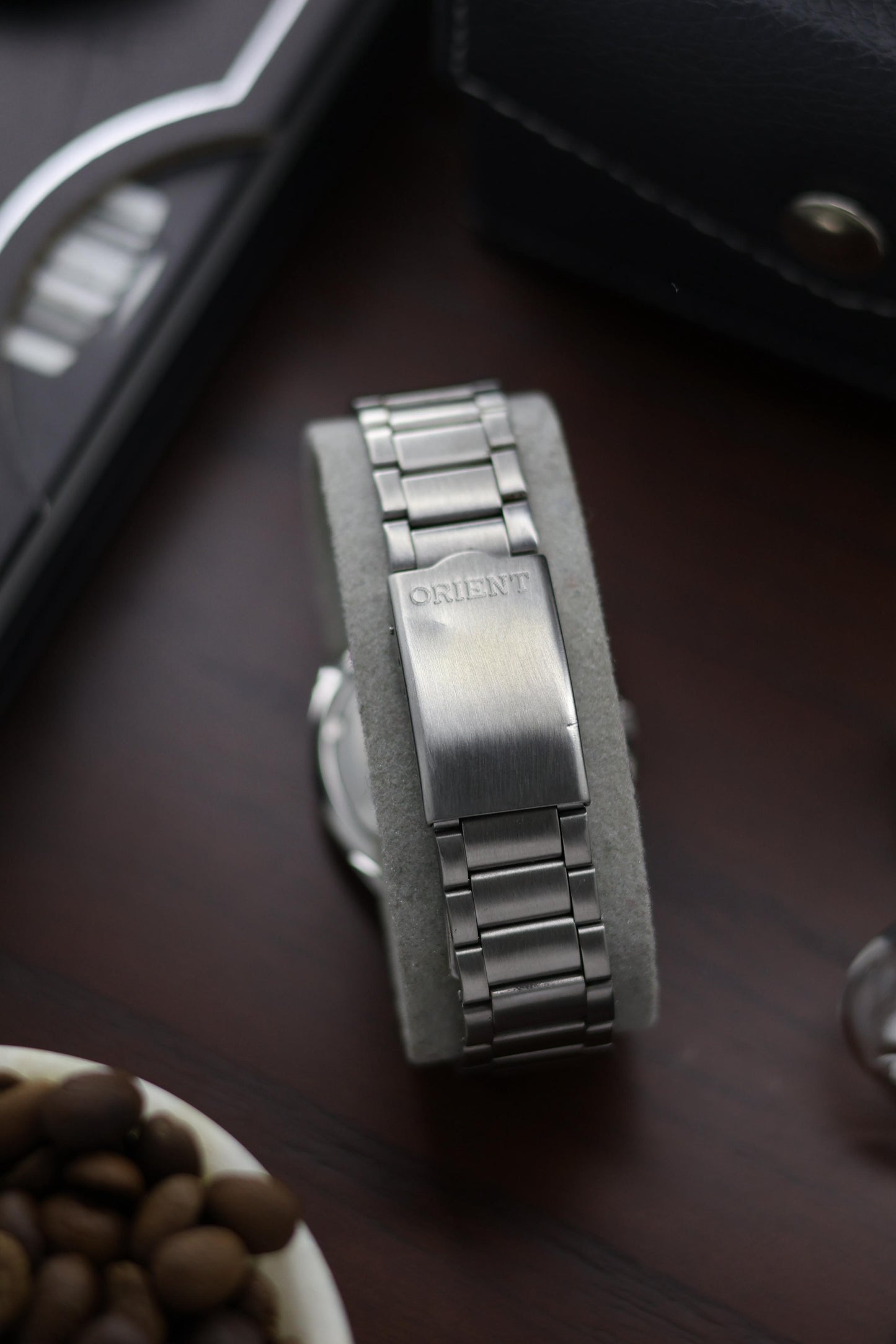 Orient Tri-Star Crystal Silver Sunray Dial - Automatic Vintage Watch (Pre Owned) - A273