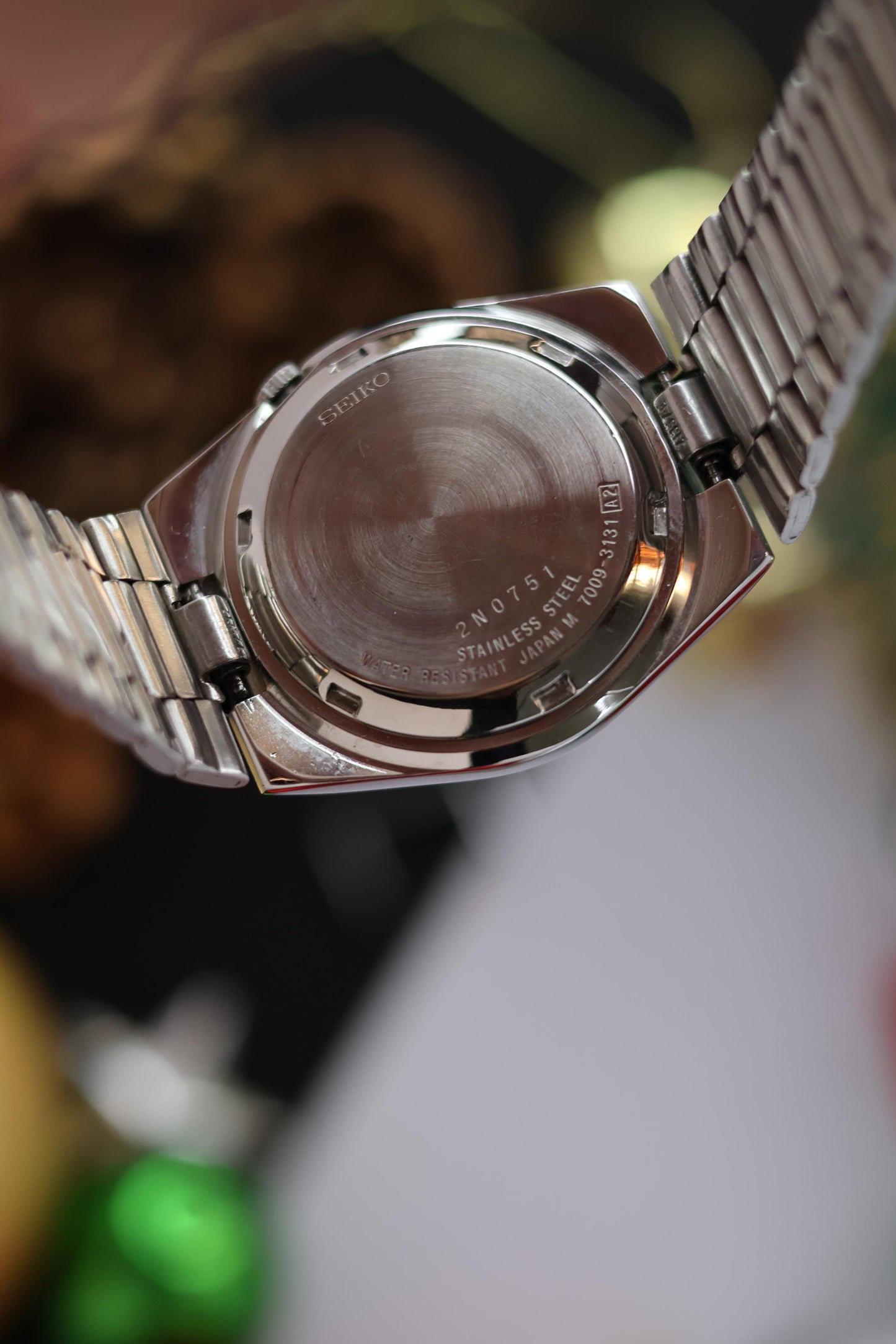 1982 Seiko 5 Black Dial - Automatic Watch (Pre Owned)