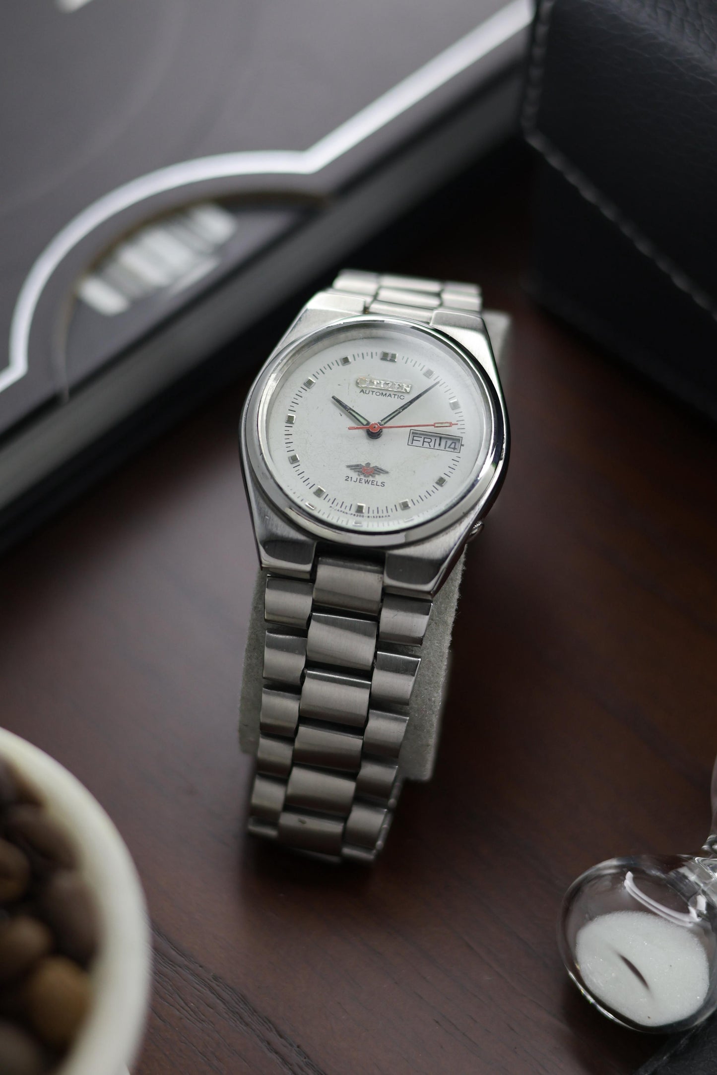 Citizen Eagle 7 White Dial - Automatic Vintage Watch (Pre Owned) - A379