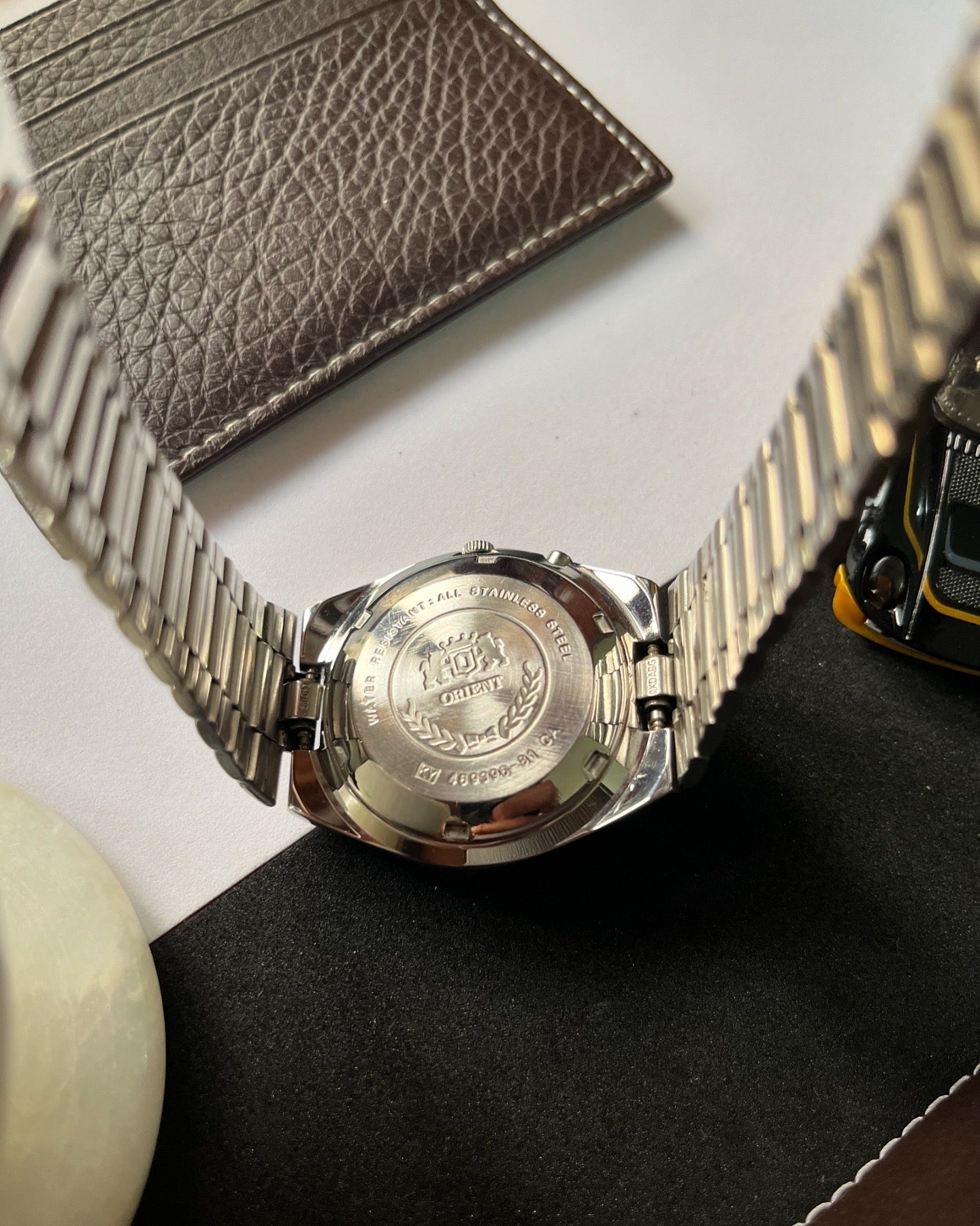 Orient Black Patterned Dial (Pre Owned)