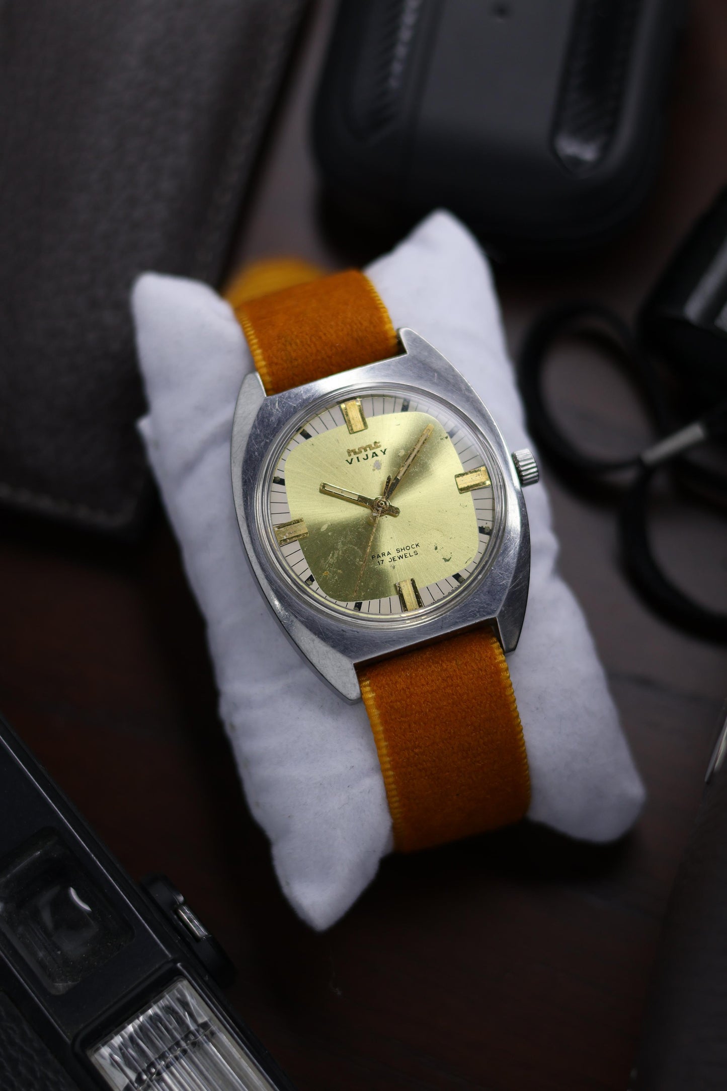 Vintage HMT Vijay - in Original Condition - Mechanical Hand Winding Watch (Pre Owned)