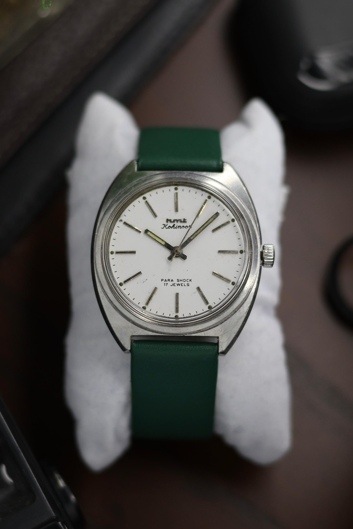 Vintage HMT Kohinoor Whie Dial - in Original Condition - Mechanical Hand Winding Watch (Pre Owned)
