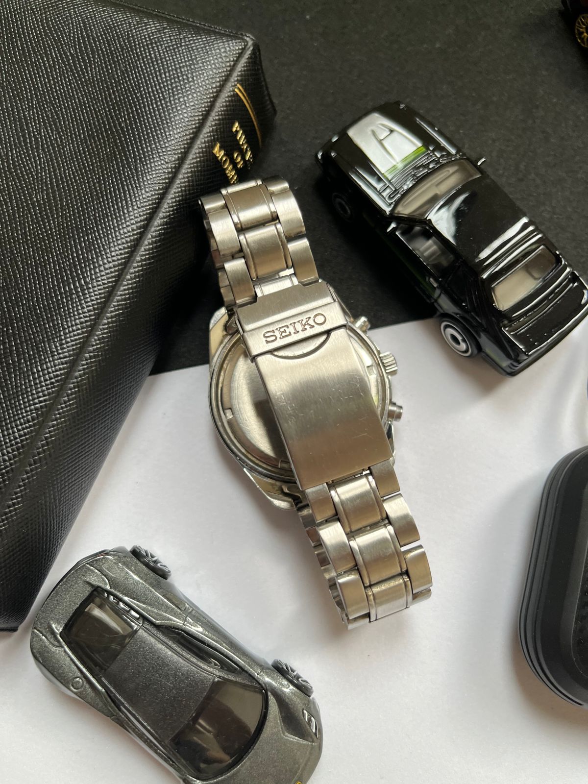 Seiko Chronograph 100m Black Dial (Pre Owned)