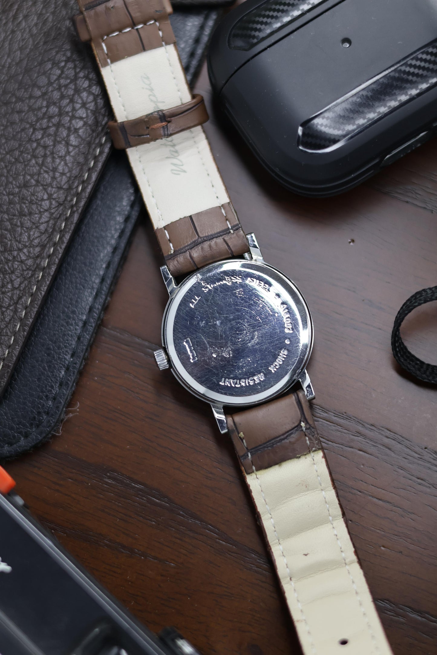 Vintage HMT Akash White Dial - in Original Condition - Mechanical Hand Winding Watch (Pre Owned)