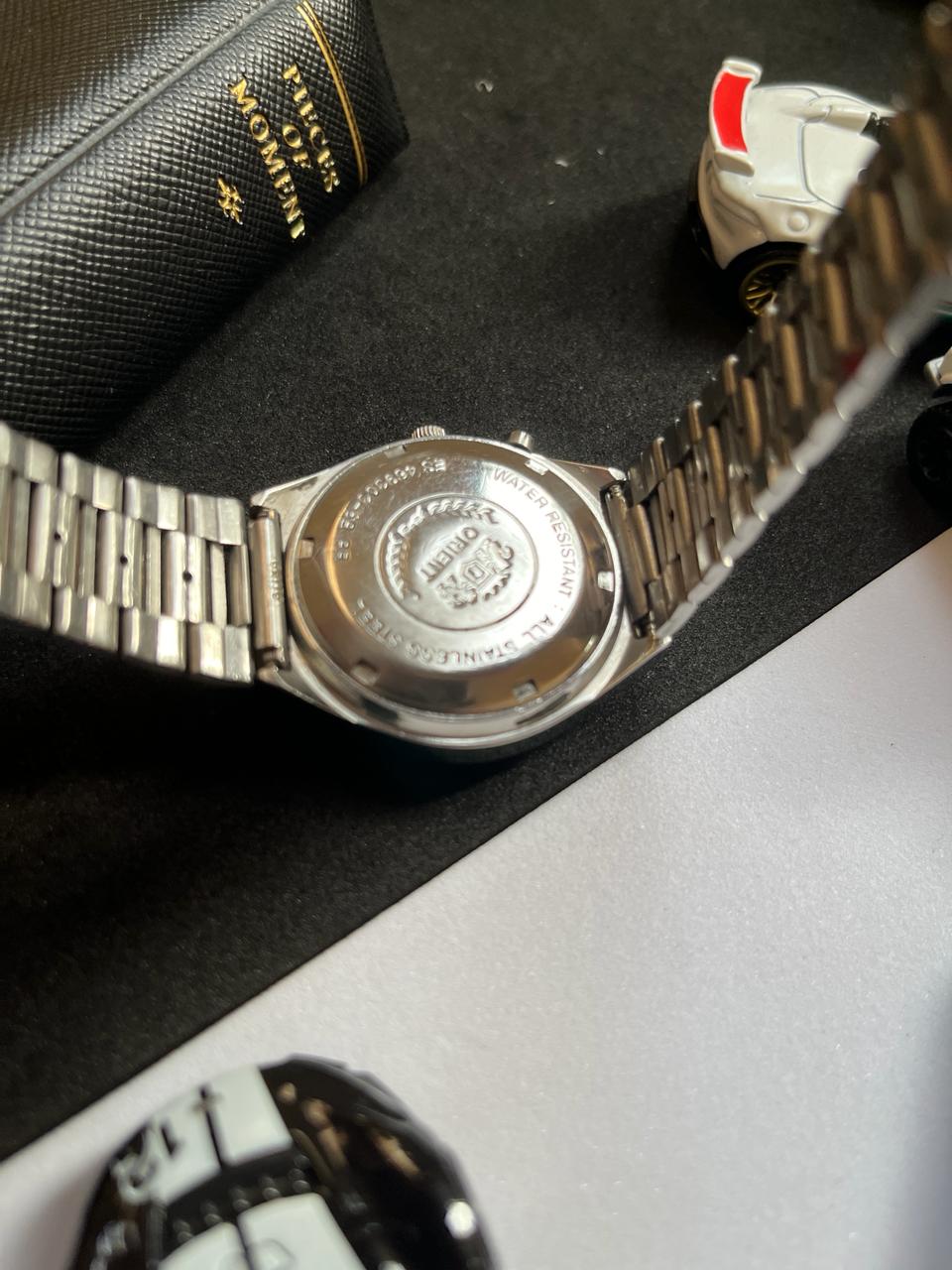 Orient Tri-star Crystal White Dial (Pre Owned)