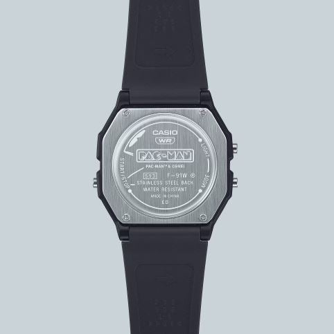 (Limited Edition) CASIO PAC-MAN F-91WPC-1ADR - D384