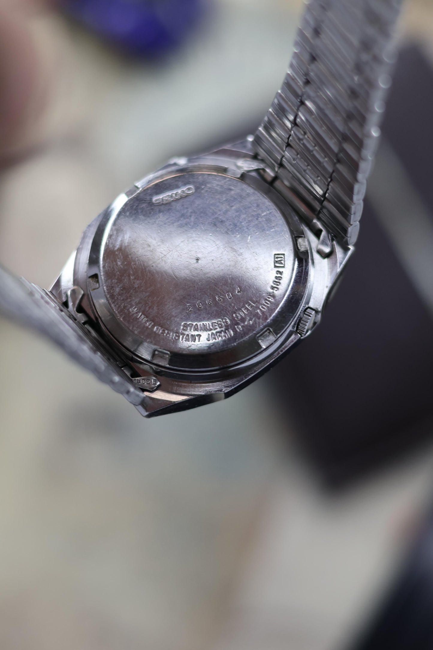 (Super Rare) 1982 Seiko 5 Light Grey TV Dial (Pre Owned)
