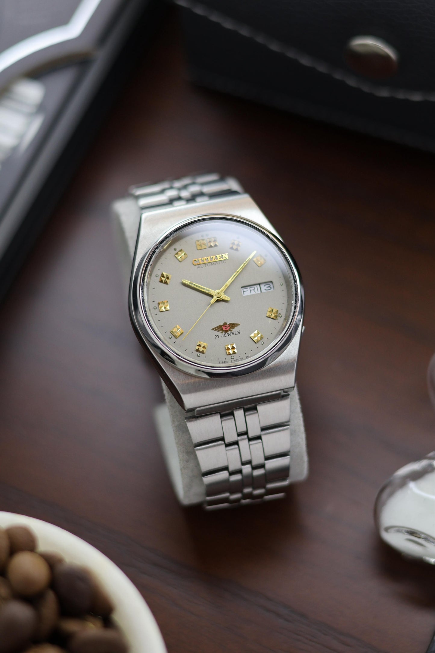 Citizen Eagle 7 Grey Dial - Automatic Vintage Watch (Pre Owned) - A272