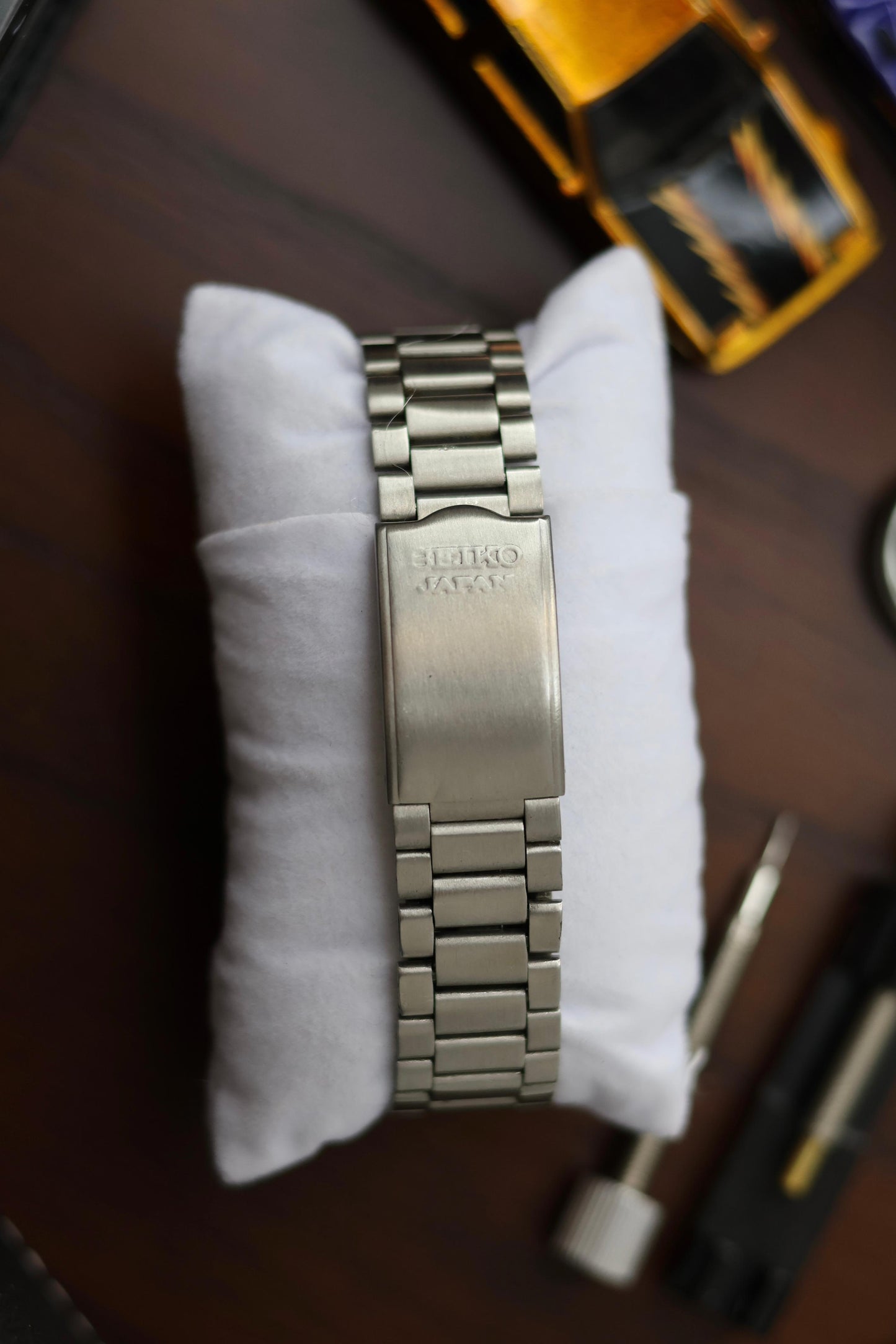 (Super Rare) Seiko 5 Gold Graph Dial with Glass Back (Pre Owned)