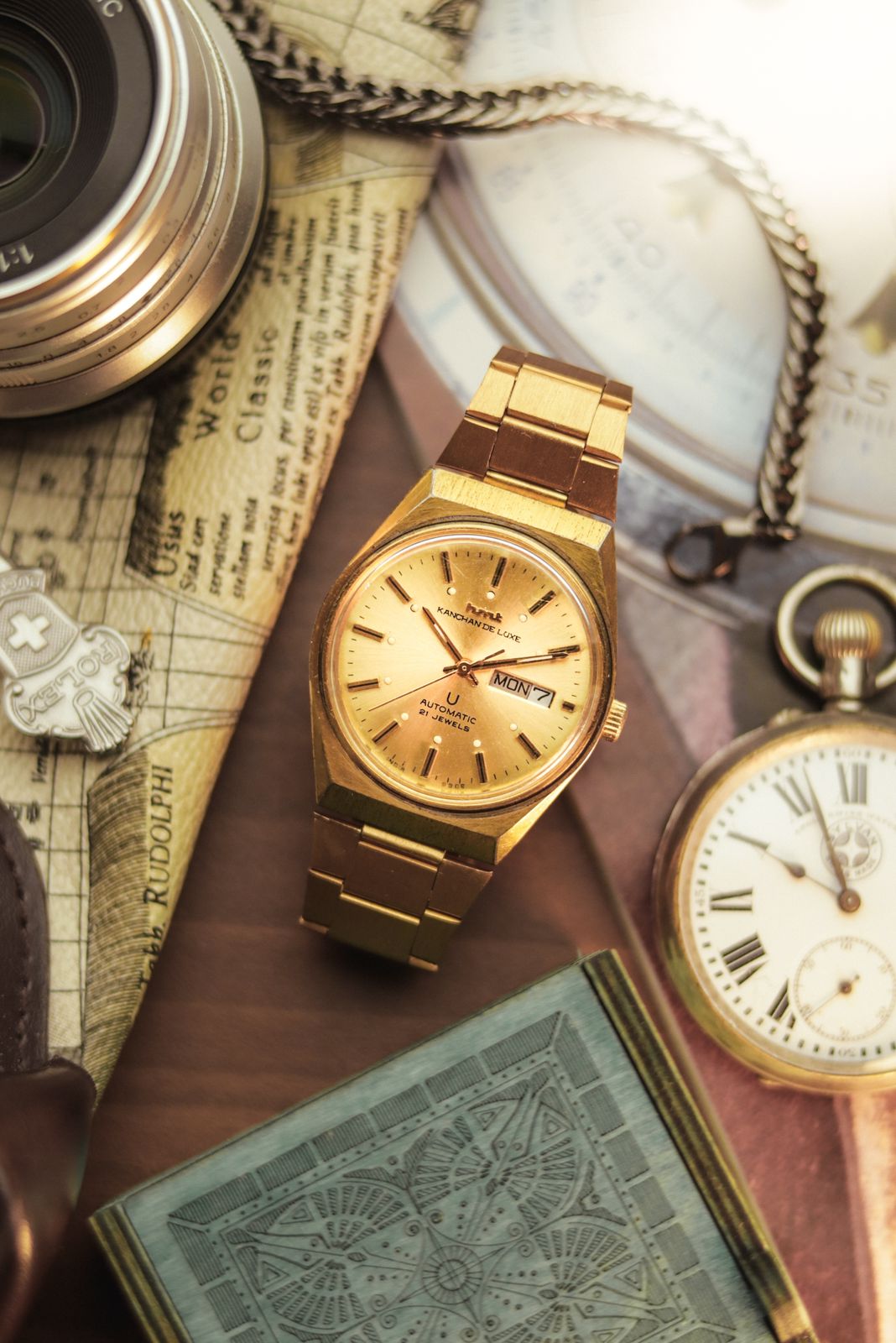 (Super Rare) 1988 HMT Kanchan De Luxe Automatic - in Original Condition (Pre Owned)